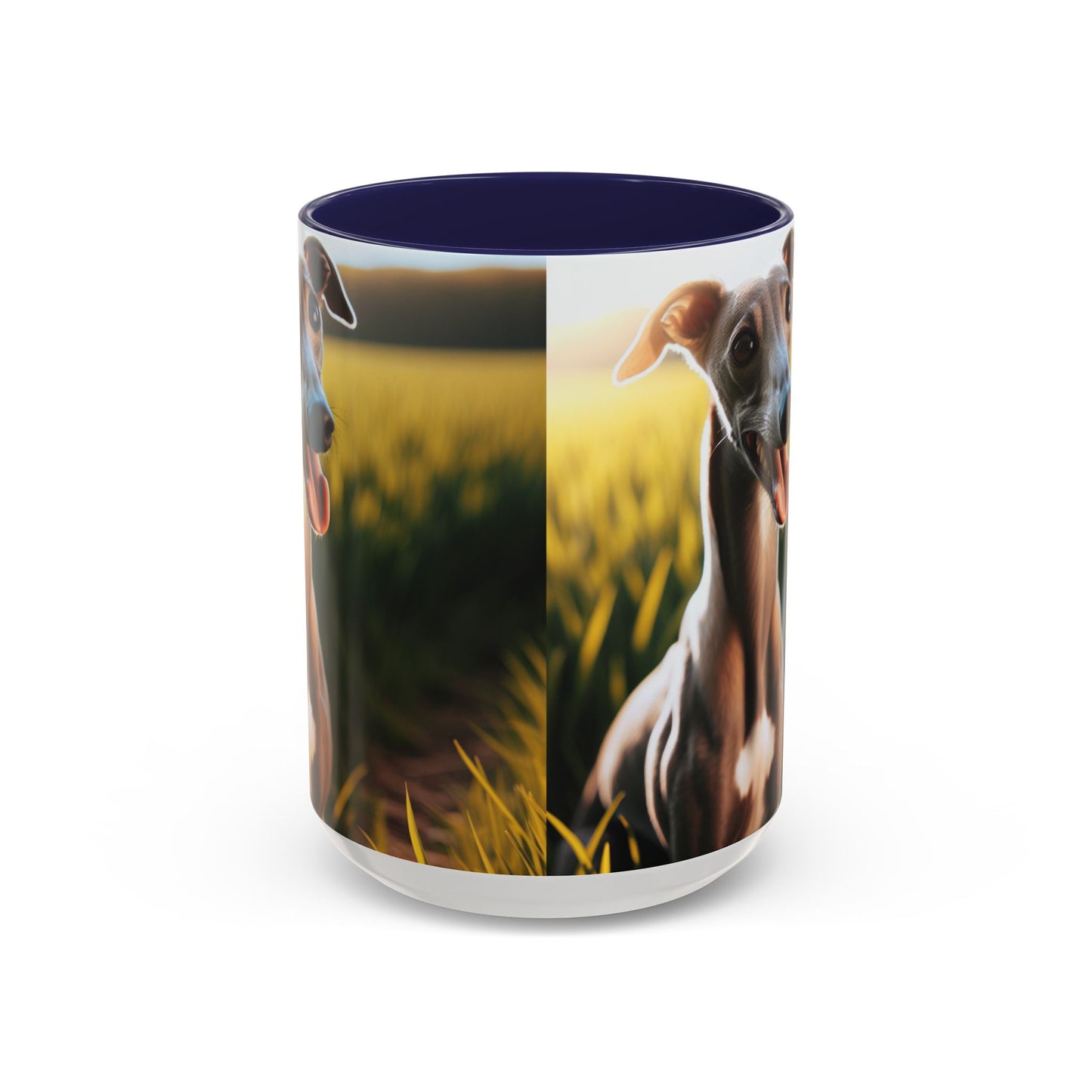 Greyhound Accent Coffee Mug - Perfect Gift for Dog Lovers