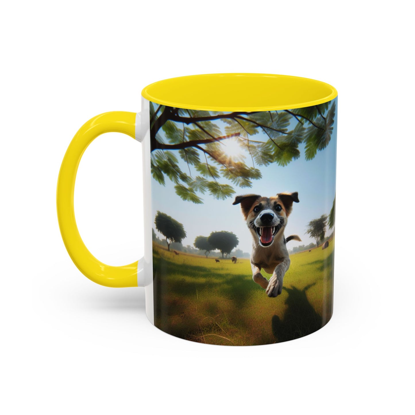 Indian Pariah Dog Accent Coffee Mug - Perfect Gift for Dog Lovers