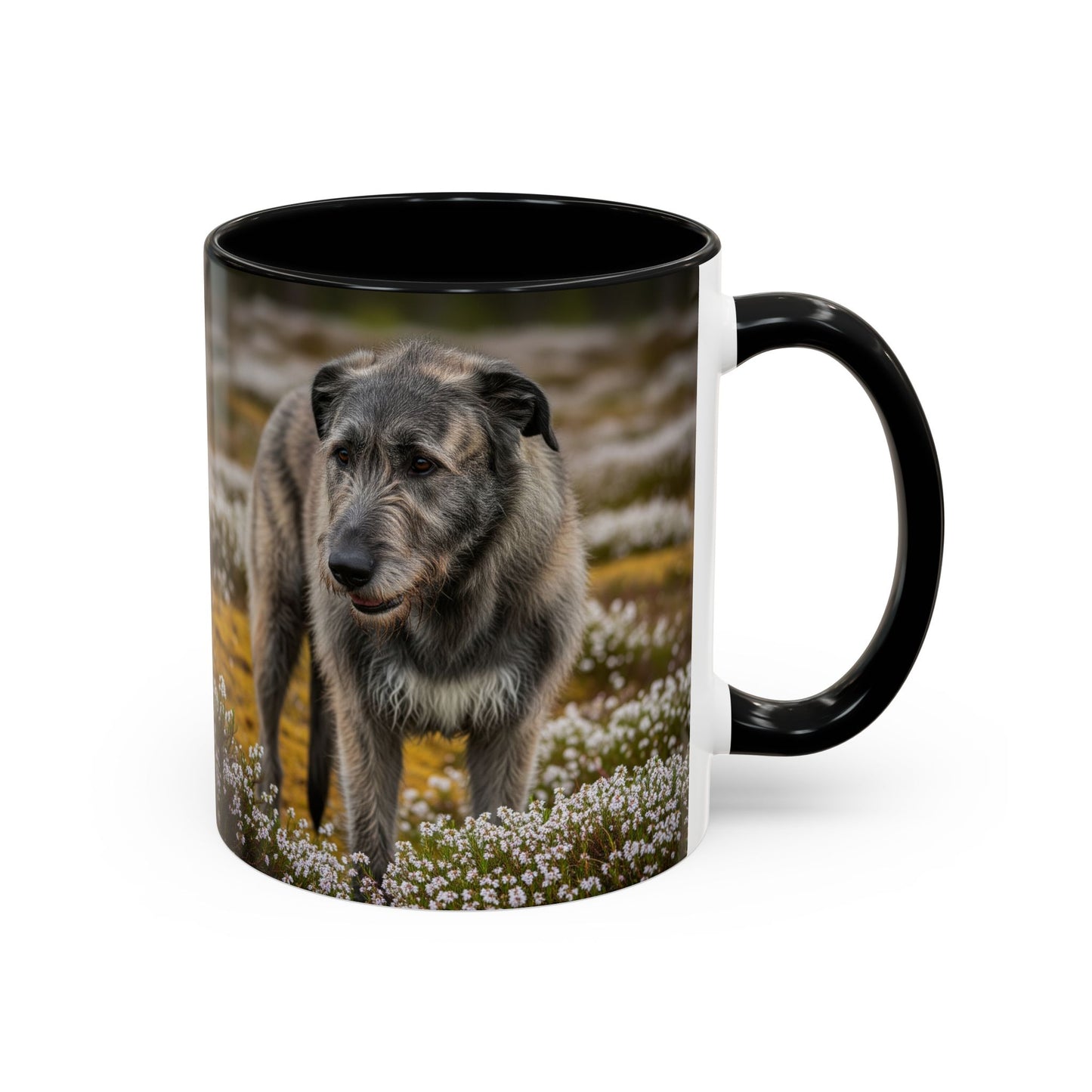Irish Wolfhound Accent Coffee Mug - Perfect Gift for Dog Lovers