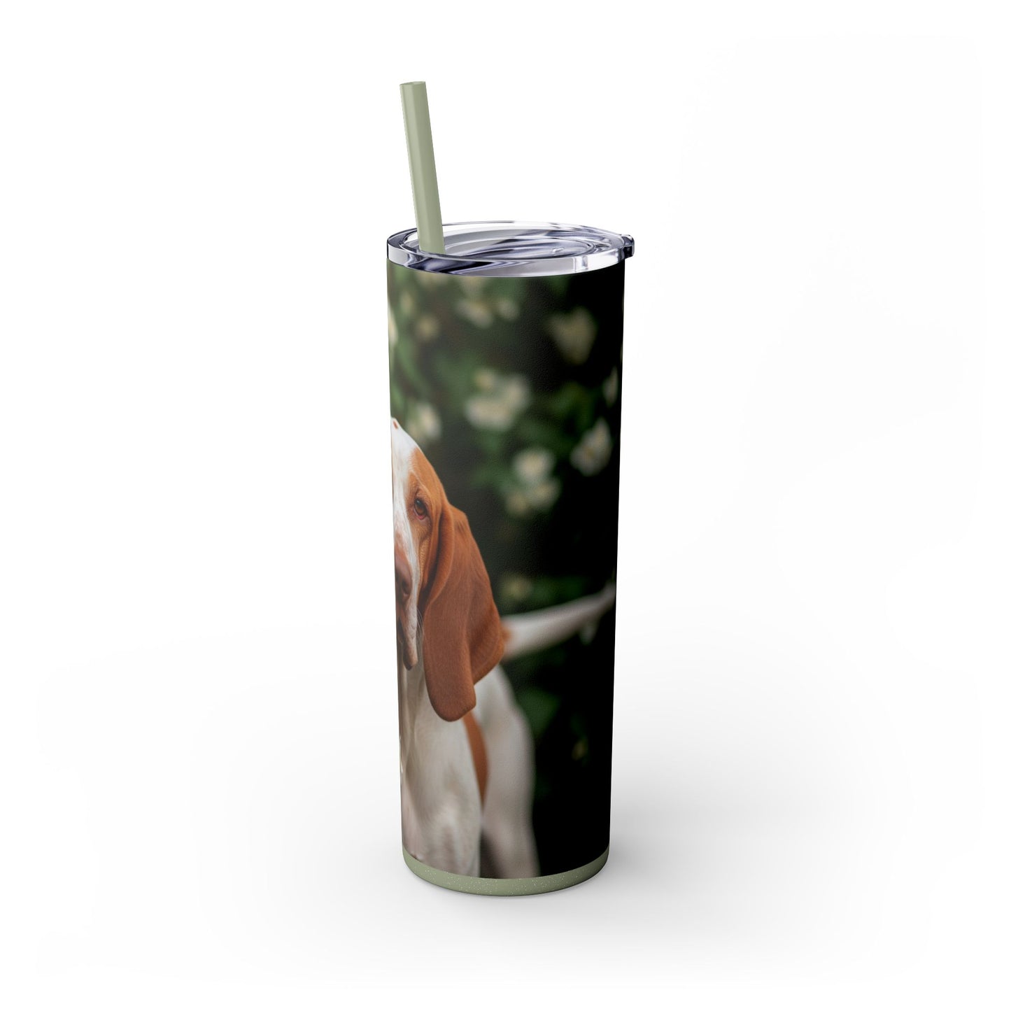Bracco Italiano Tumbler with Straw, 20oz