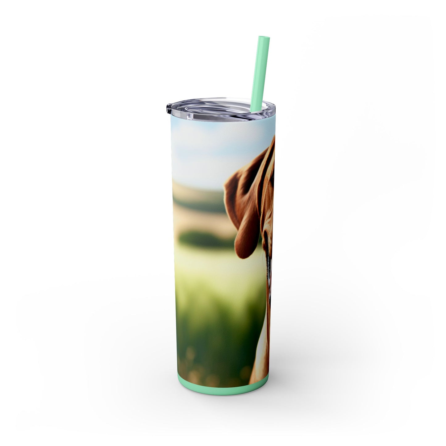Portuguese Pointer Tumbler with Straw, 20oz