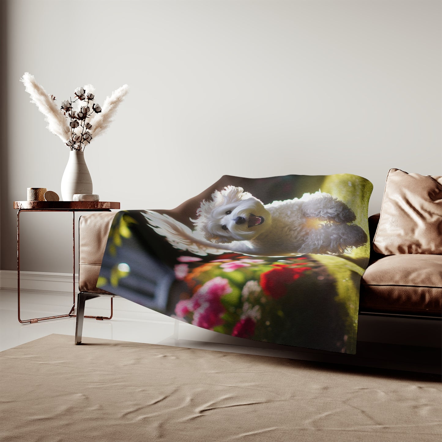 Westiepoo Sweatshirt Blanket