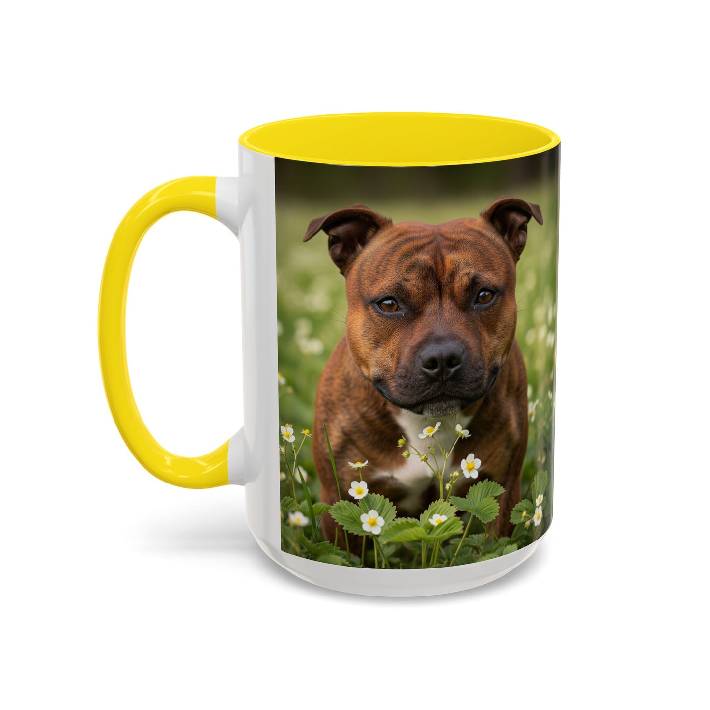 Staffordshire Bull Terrier Accent Coffee Mug - Perfect Gift for Dog Lovers