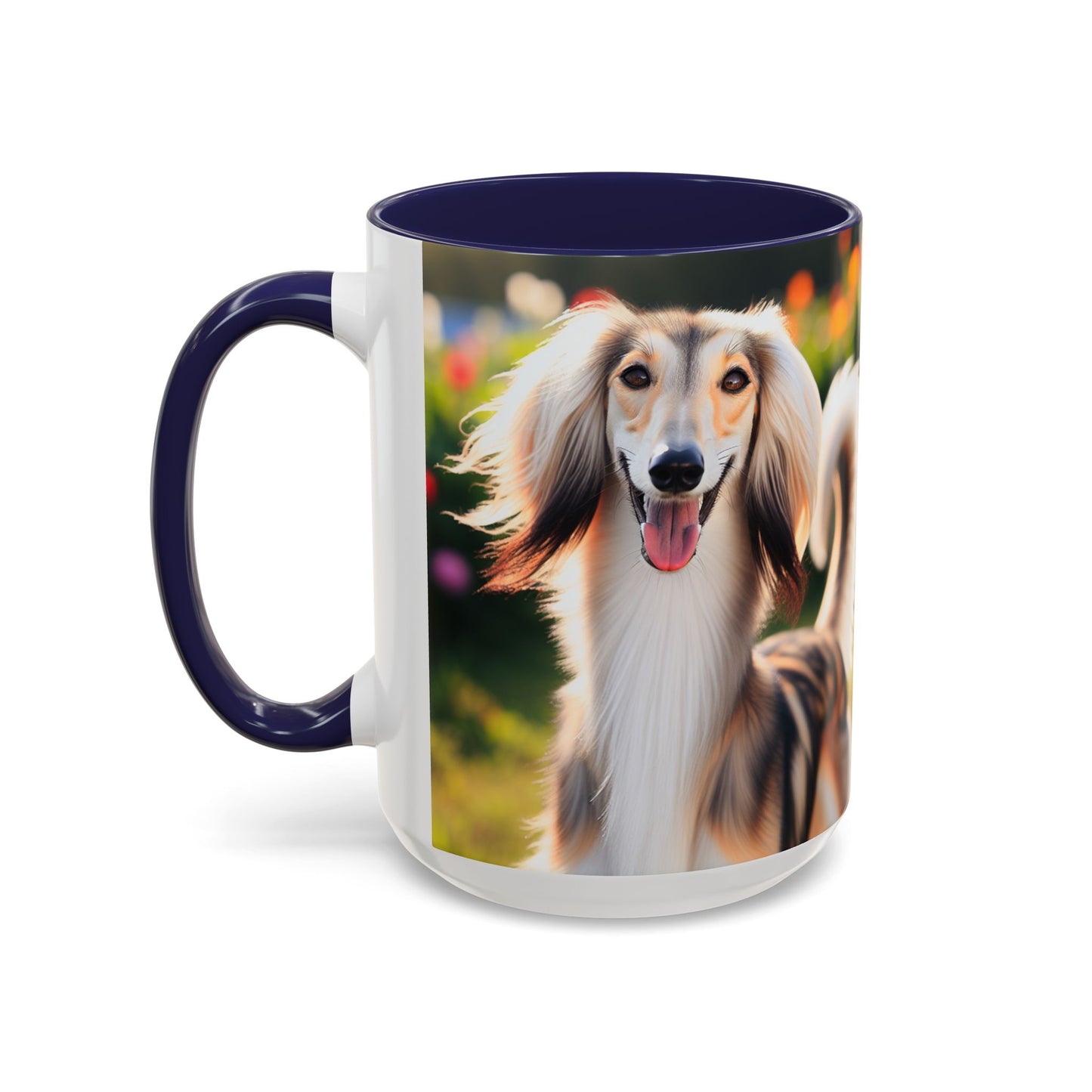 Saluki Accent Coffee Mug - Perfect Gift for Dog Lovers