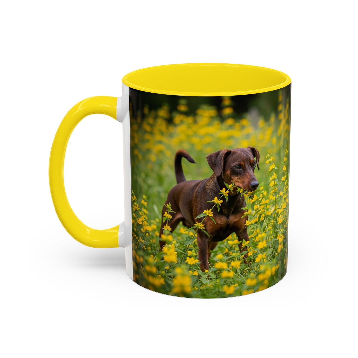 German Pinscher Accent Coffee Mug - Perfect Gift for Dog Lovers
