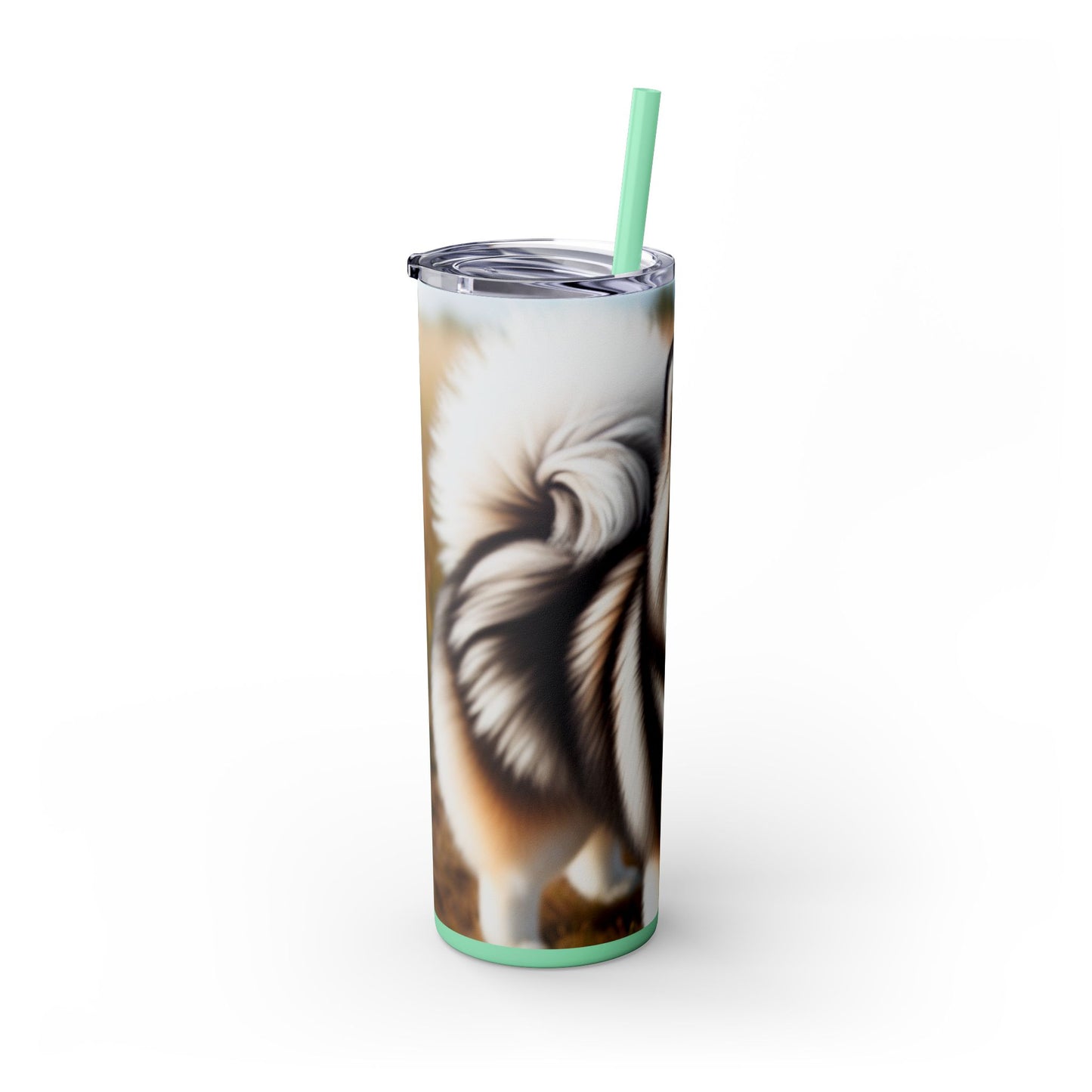Pomsky Tumbler with Straw, 20oz