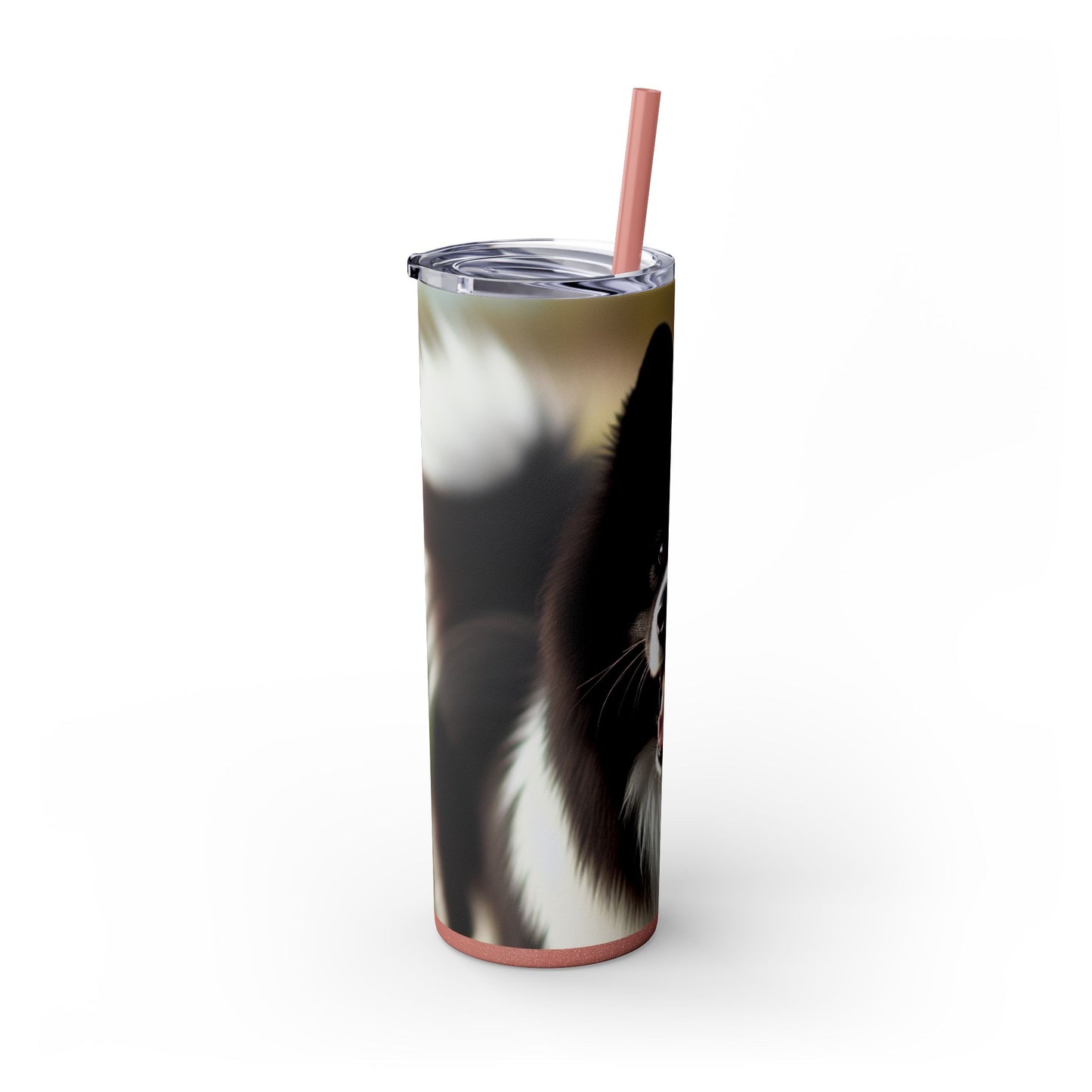 Karelian Bear Dog Tumbler with Straw, 20oz