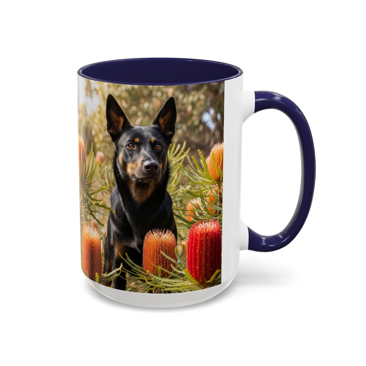 Working Kelpie Accent Coffee Mug - Perfect Gift for Dog Lovers