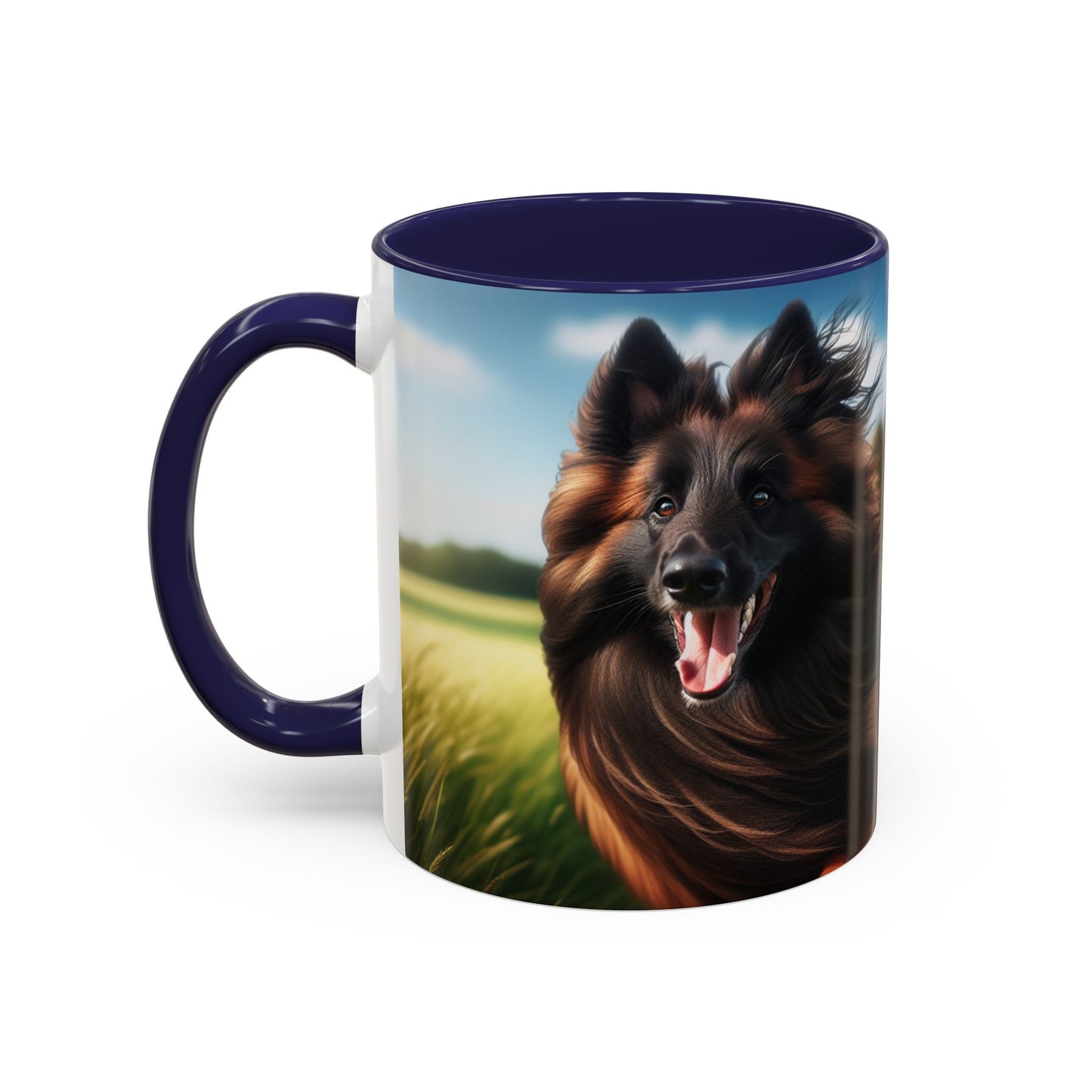 Belgian Shepherd Dog Tervuren Accent Coffee Mug - Perfect Gift for Dog Lovers