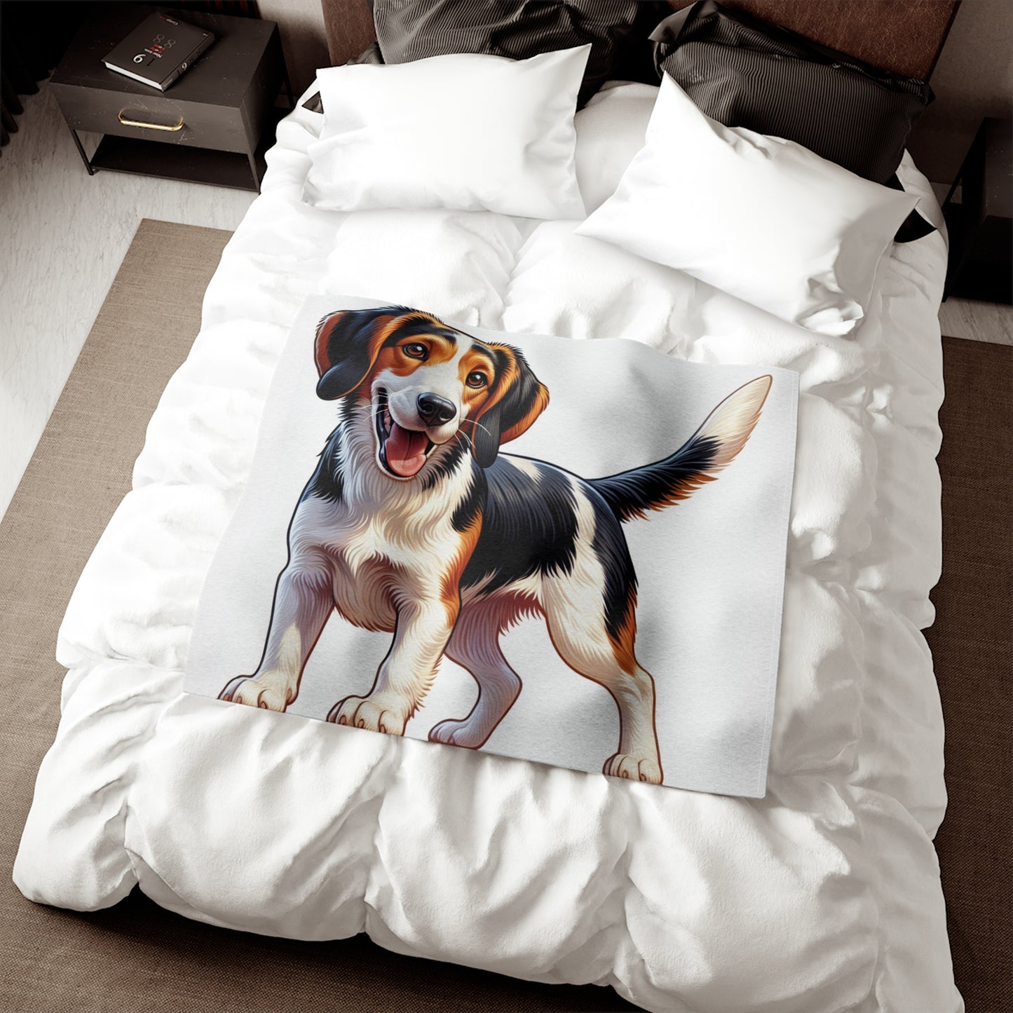 Drever Sweatshirt Blanket