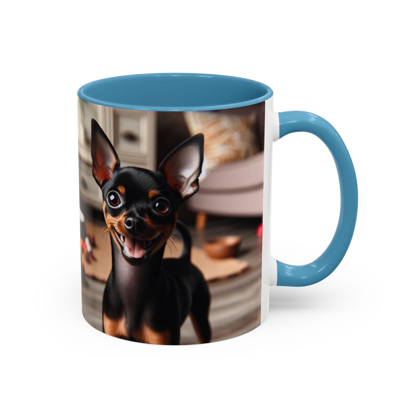English Toy Terrier Accent Coffee Mug - Perfect Gift for Dog Lovers