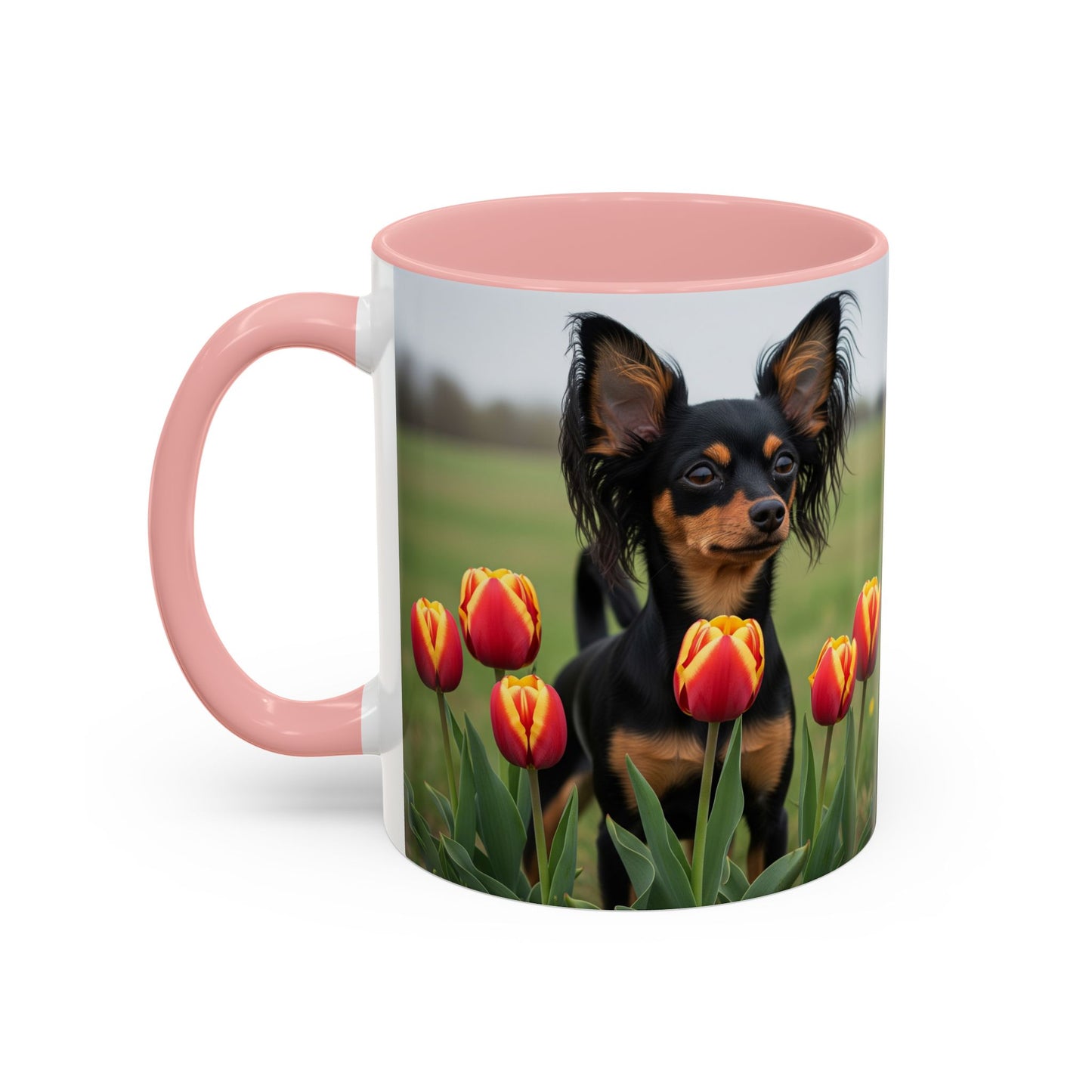 Russian Toy Dog Accent Coffee Mug - Perfect Gift for Dog Lovers