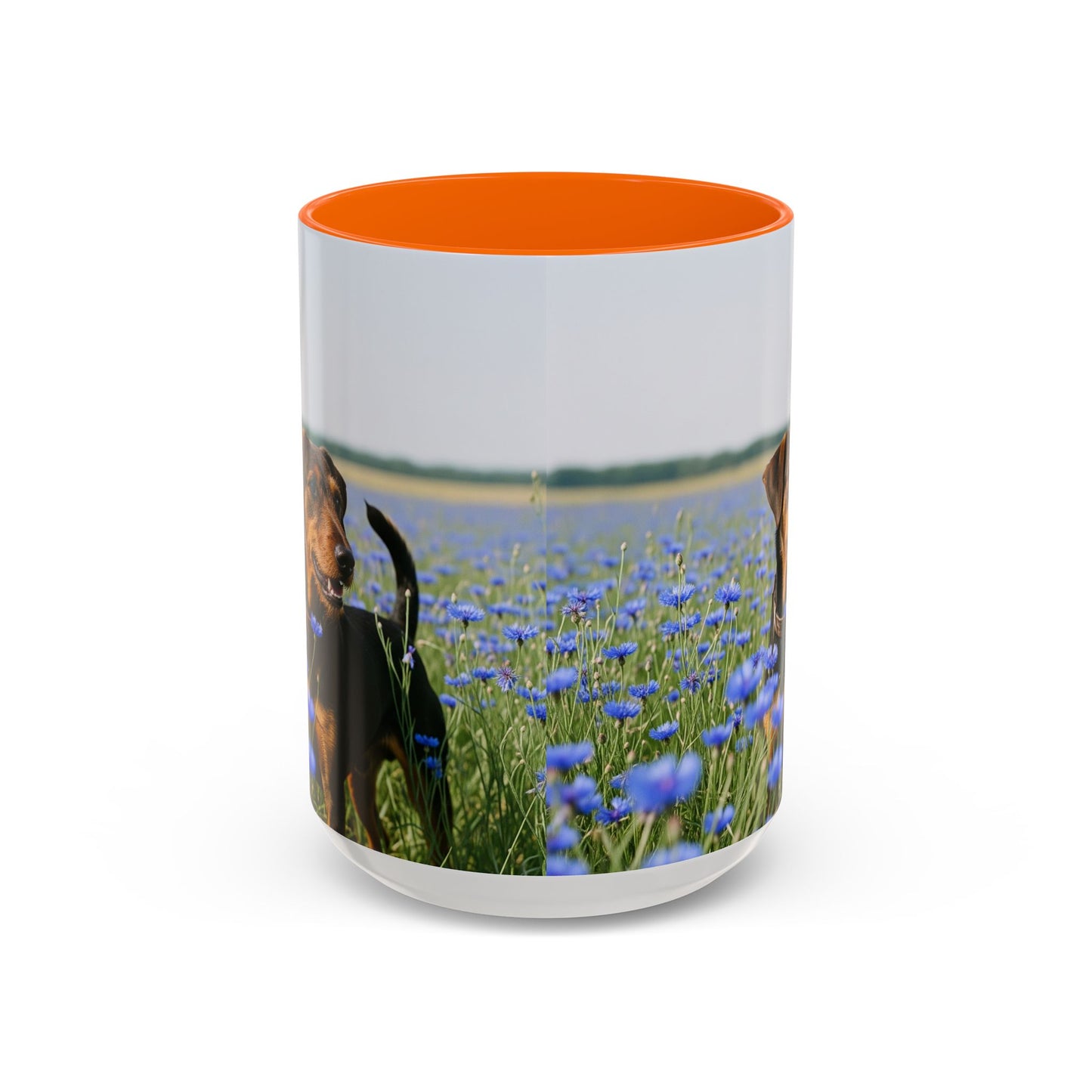 Deutscher Jagdterrier Accent Coffee Mug - Perfect Gift for Dog Lovers