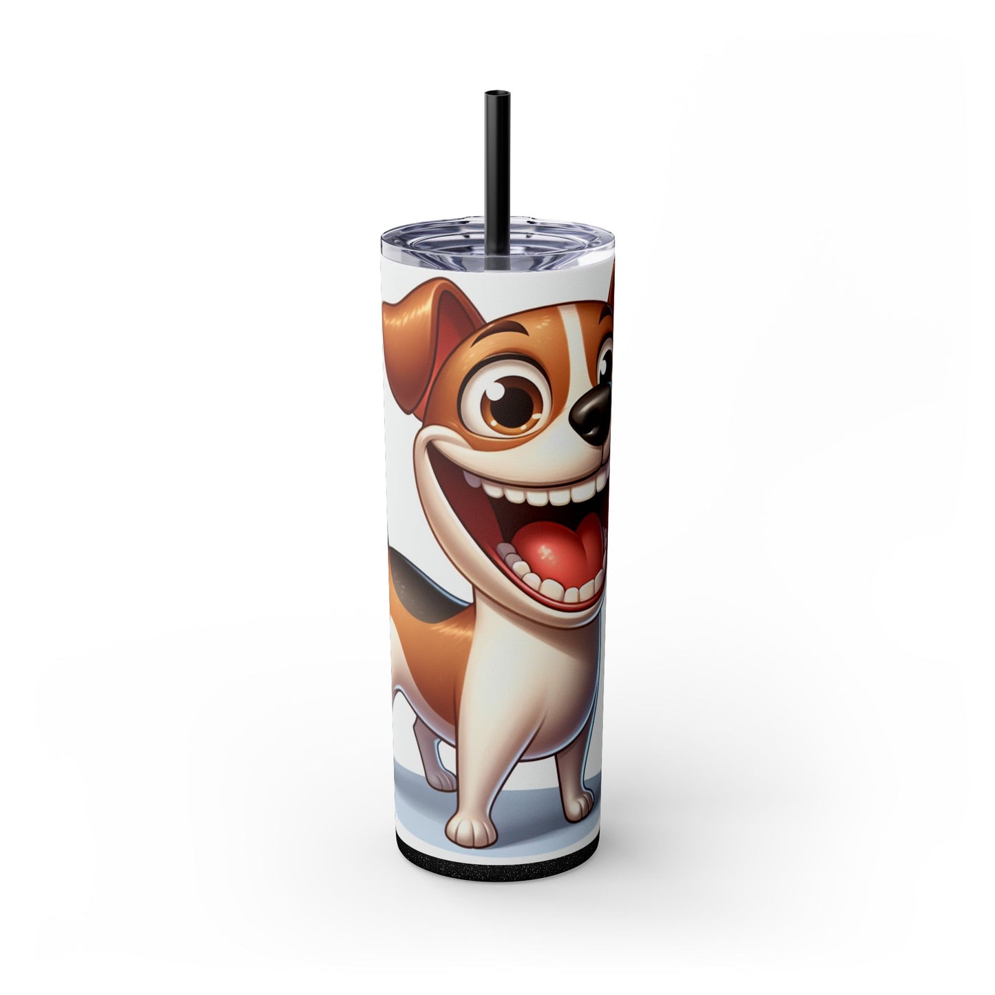 Teddy Roosevelt Terrier Tumbler with Straw, 20oz