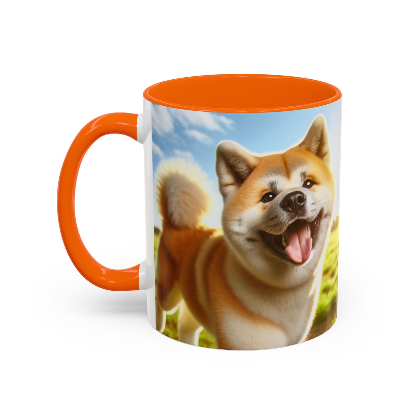 Akita Accent Coffee Mug - Perfect Gift for Dog Lovers