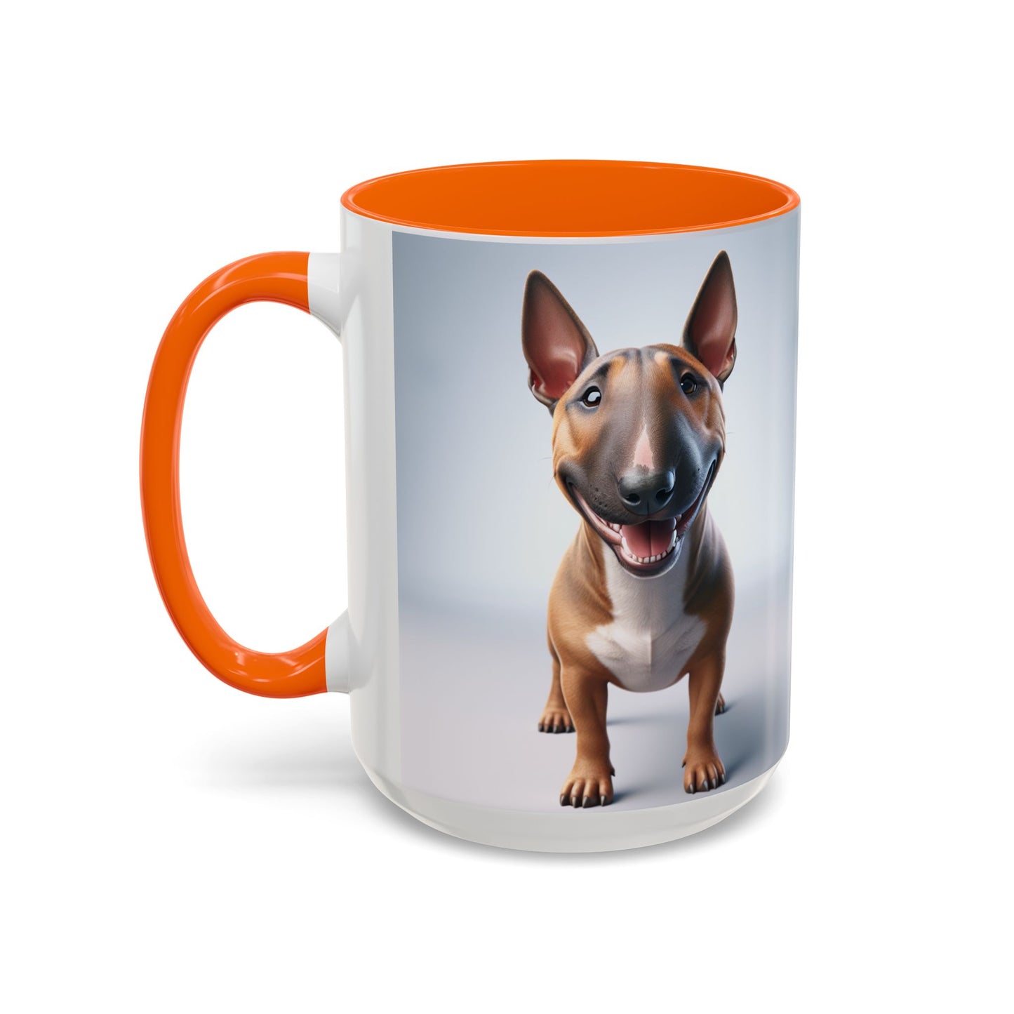 Miniature Bull Terrier Accent Coffee Mug - Perfect Gift for Dog Lovers
