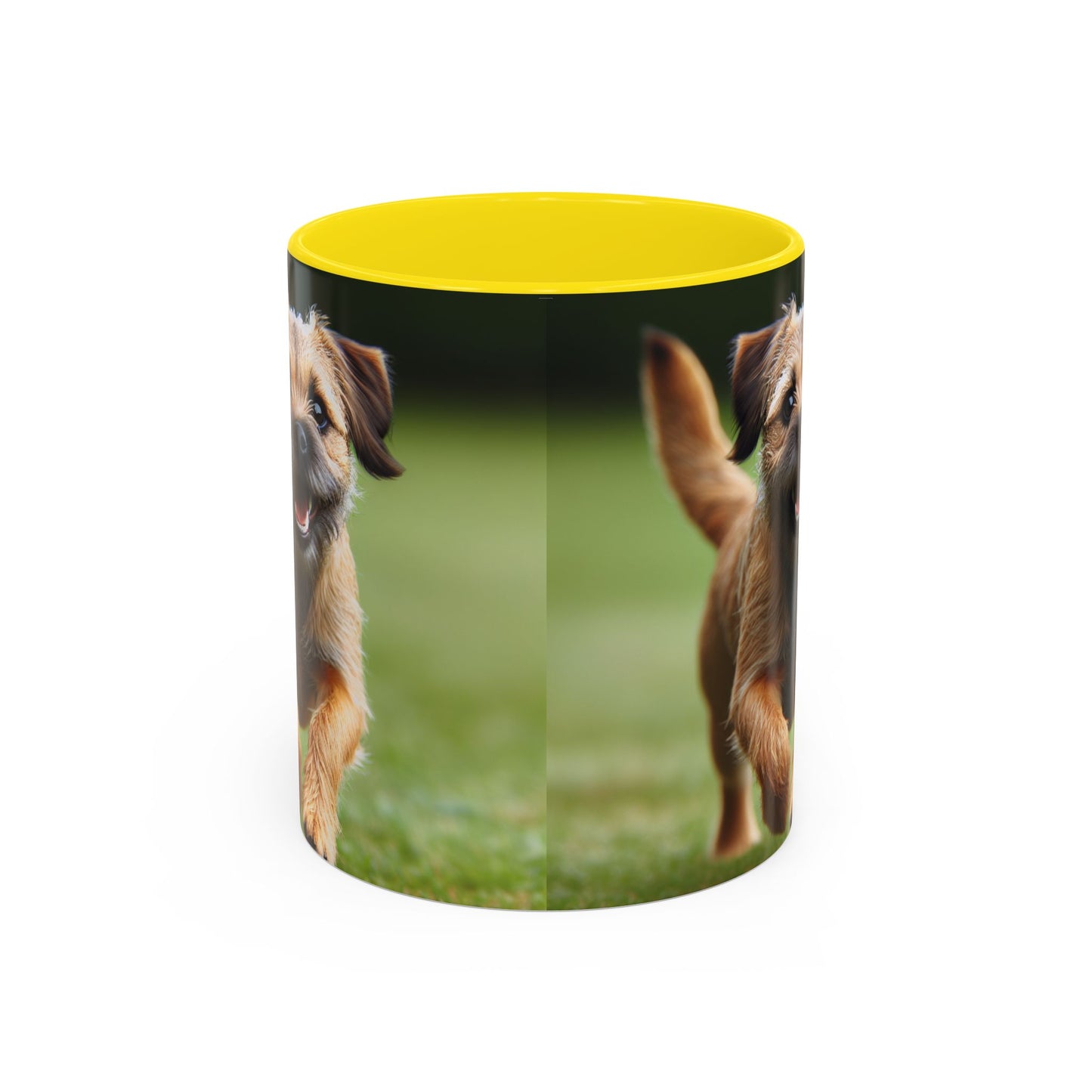Border Terrier Accent Coffee Mug - Perfect Gift for Dog Lovers