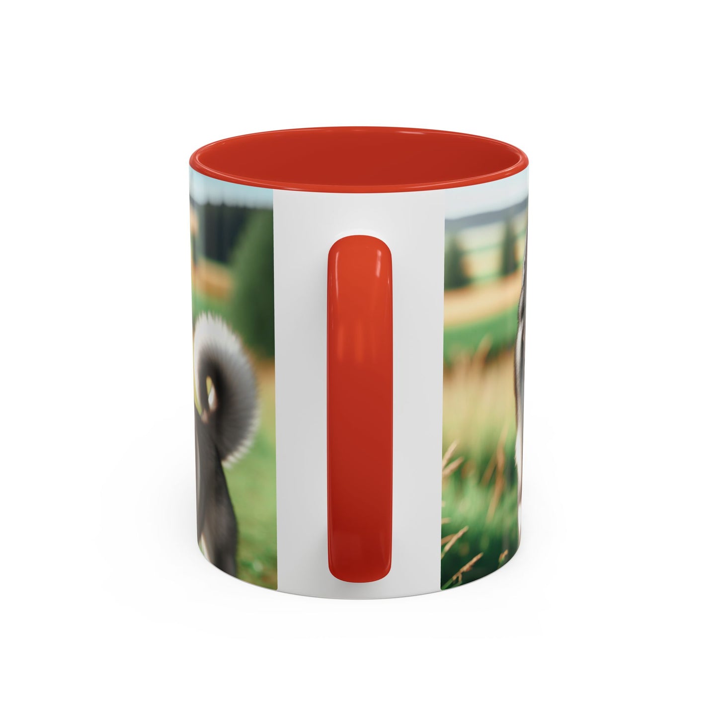 Norwegian Elkhound Accent Coffee Mug - Perfect Gift for Dog Lovers