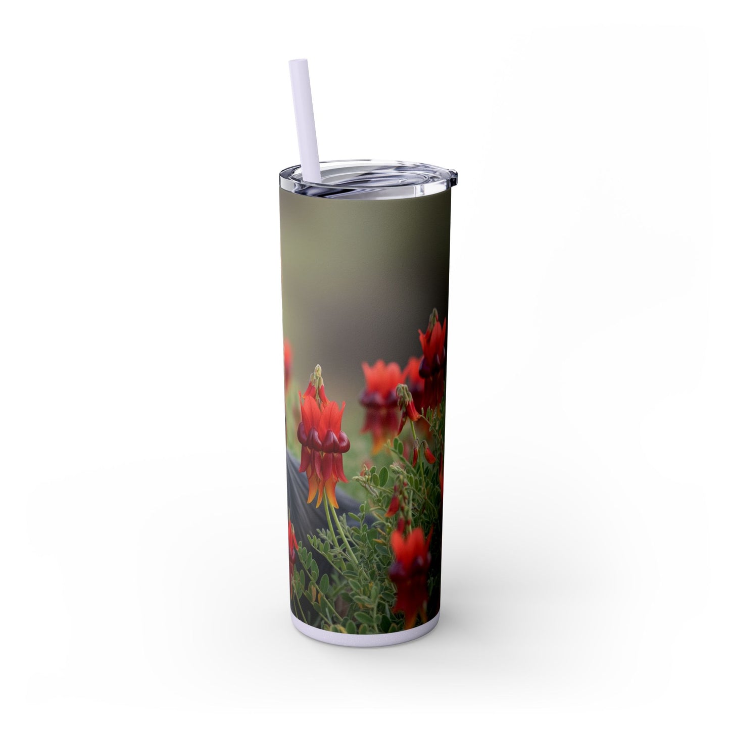 Silky Terrier Tumbler with Straw, 20oz