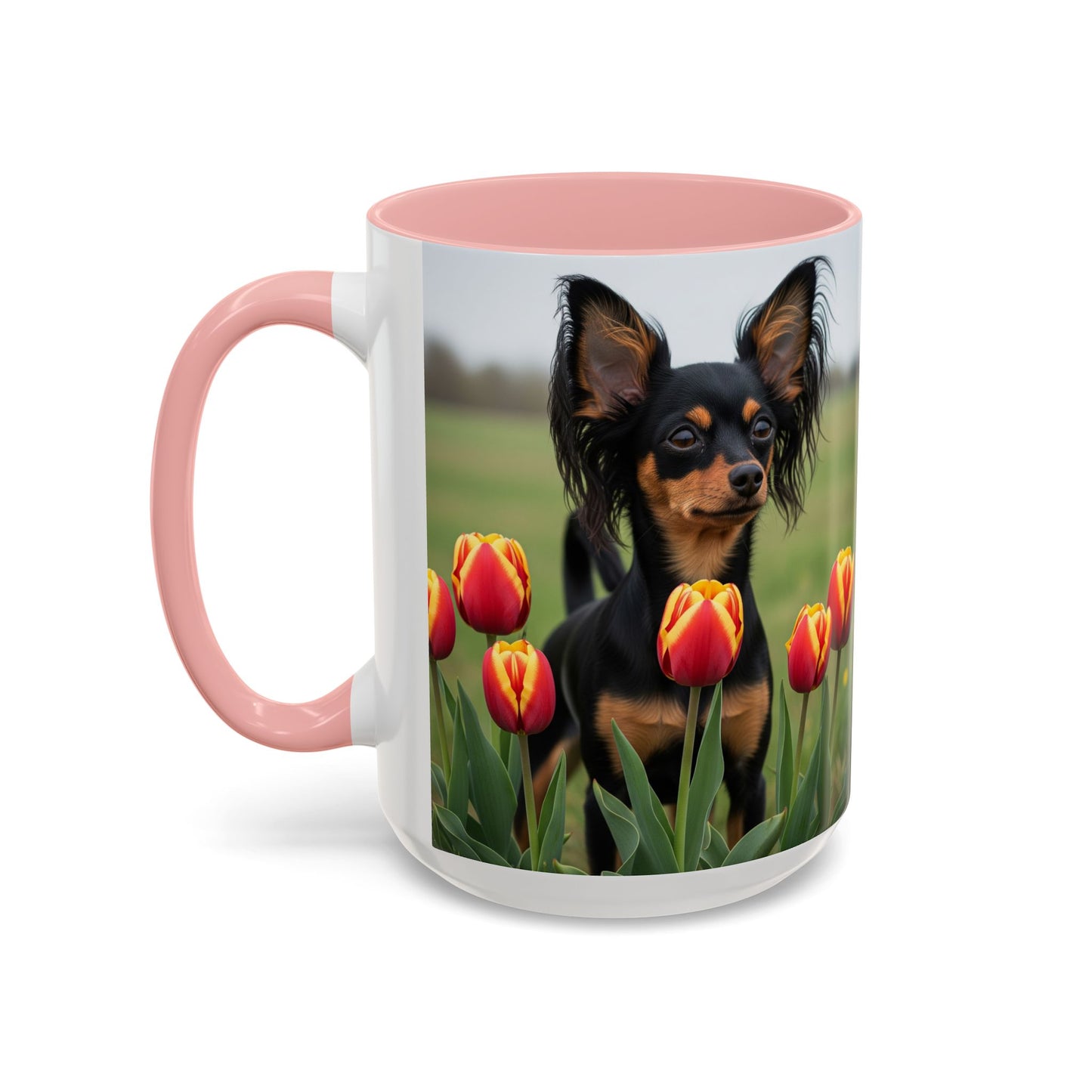 Russian Toy Dog Accent Coffee Mug - Perfect Gift for Dog Lovers