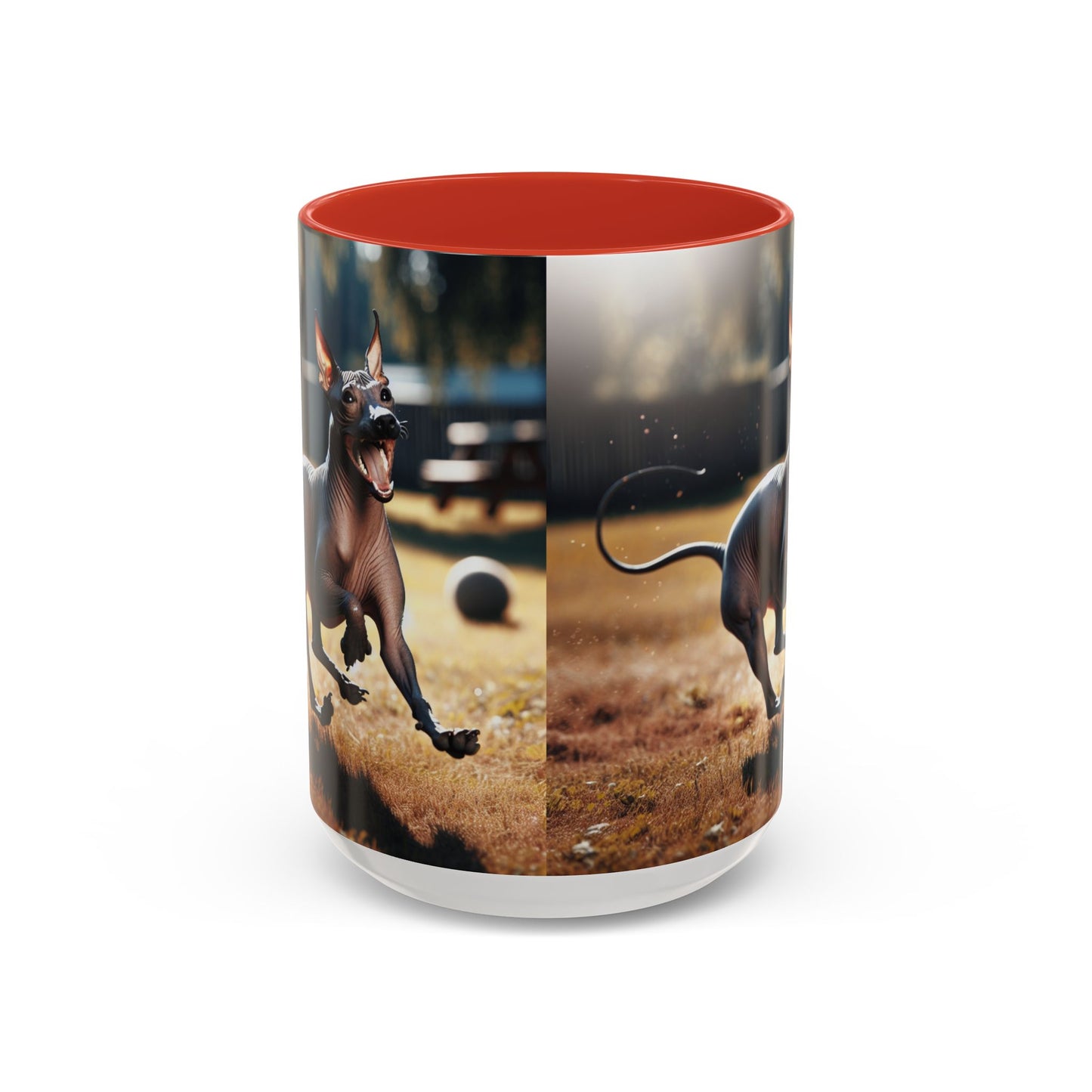 American Hairless Terrier Accent Coffee Mug - Perfect Gift for Dog Lovers