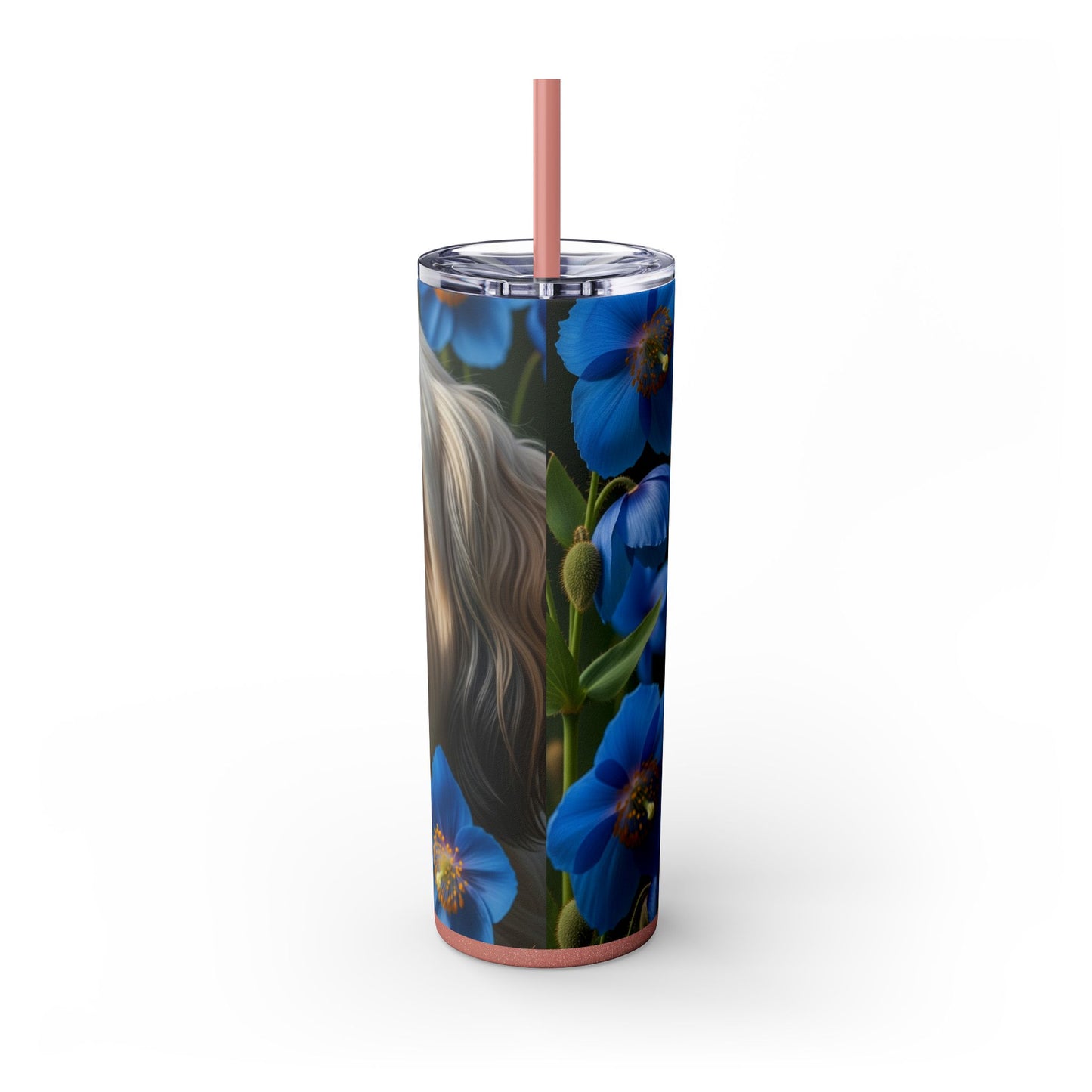 Lhasalier Tumbler with Straw, 20oz