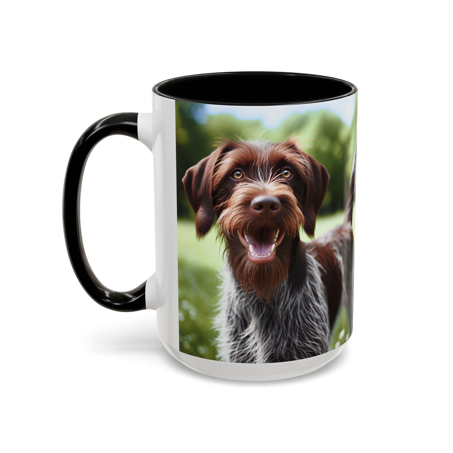 Wirehaired Slovakian Pointer Accent Coffee Mug - Perfect Gift for Dog Lovers
