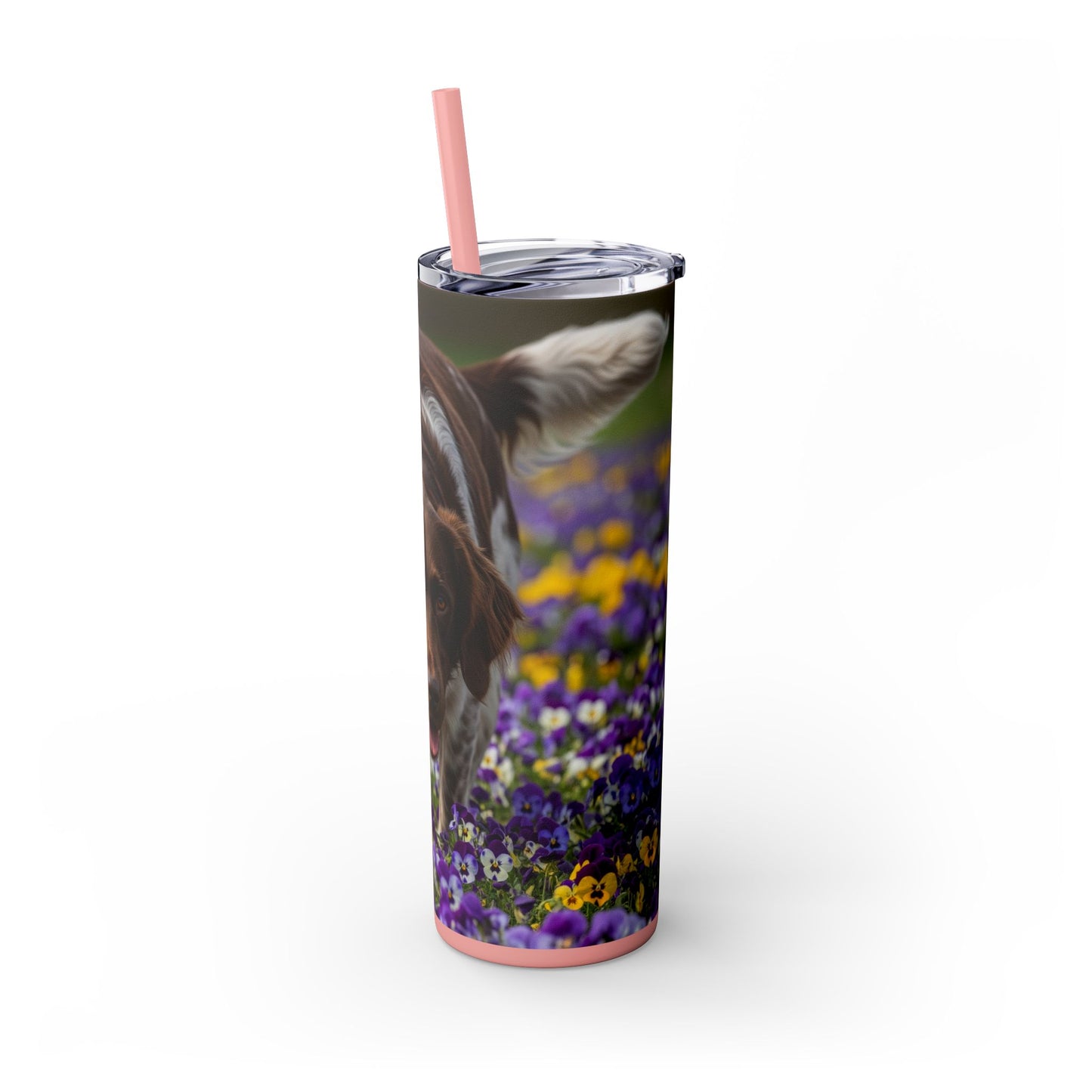 Large Munsterlander Tumbler with Straw, 20oz