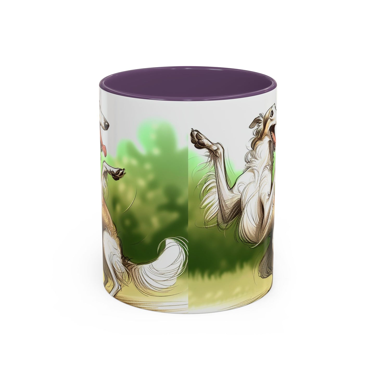 Borzoi Accent Coffee Mug - Perfect Gift for Dog Lovers