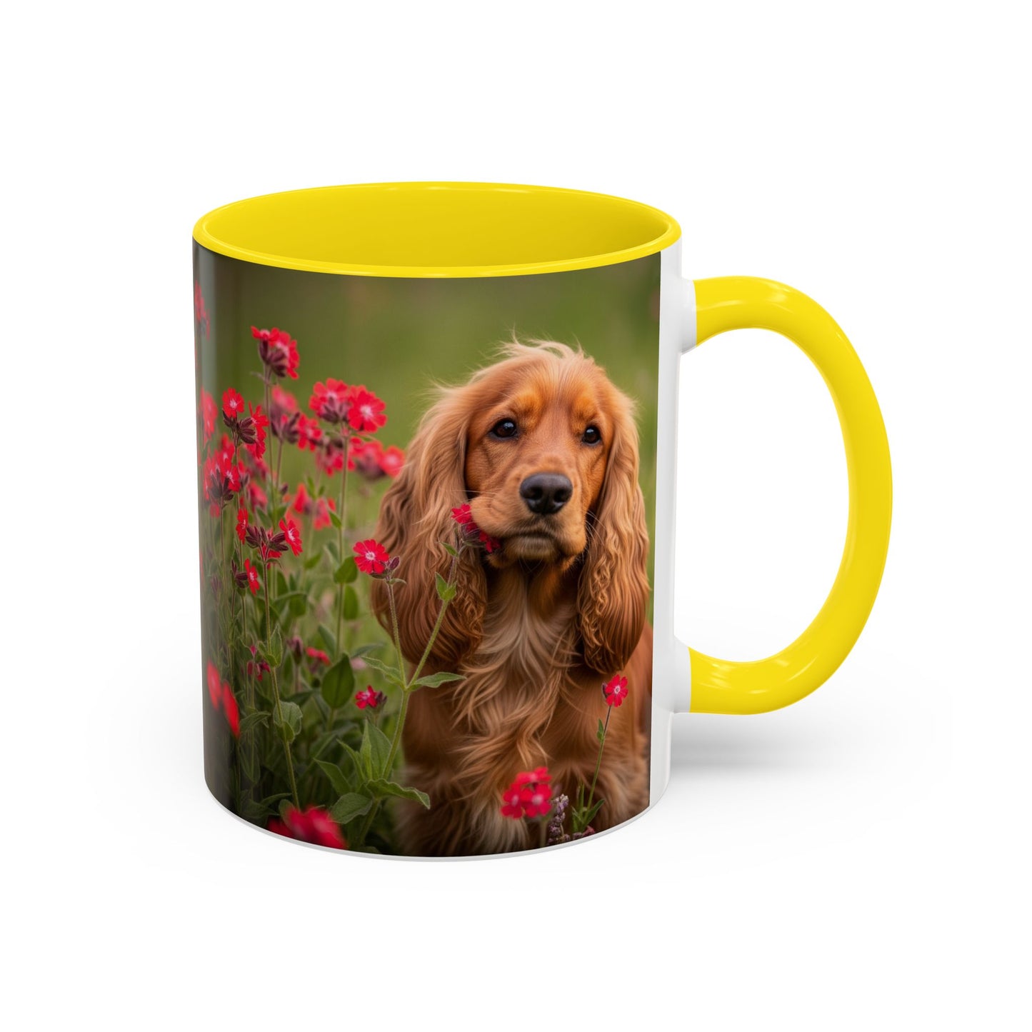 Cocker Spaniel Accent Coffee Mug - Perfect Gift for Dog Lovers