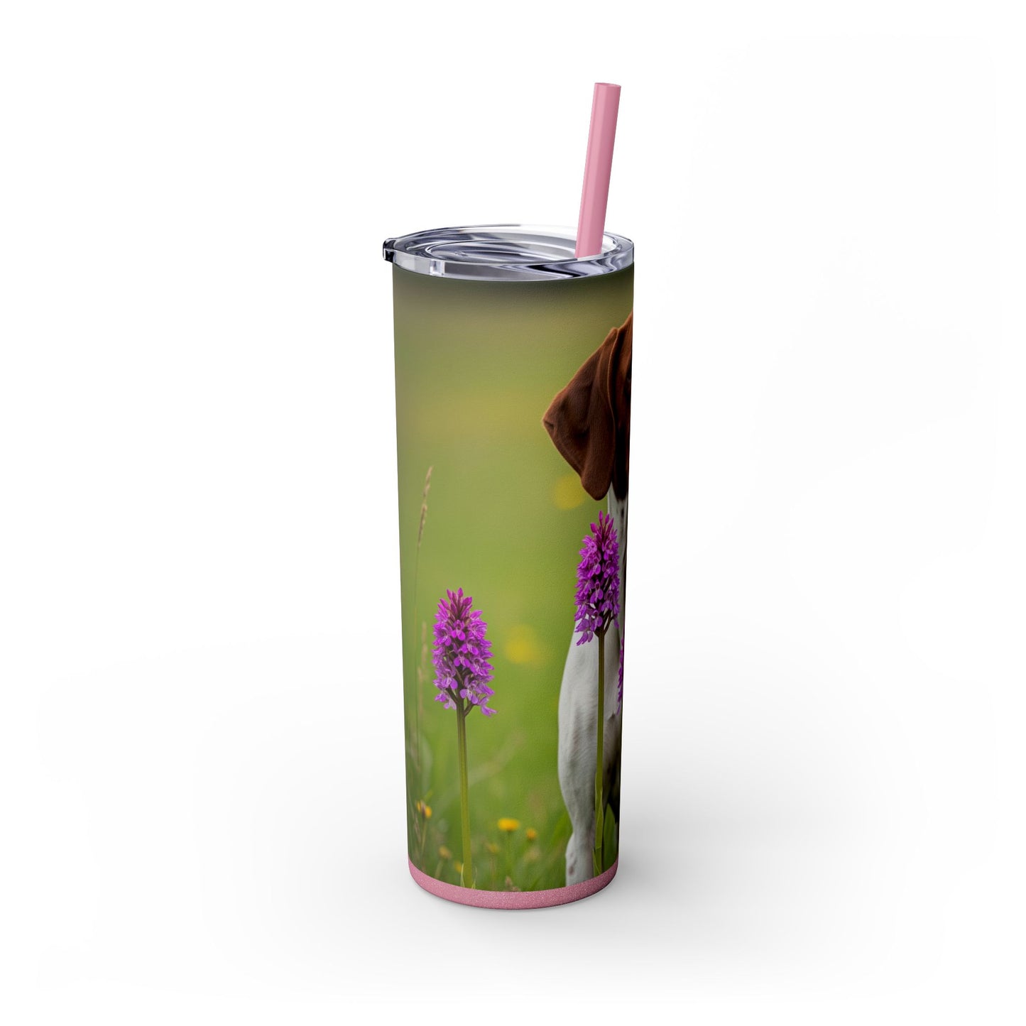 Pointer Skinny Tumbler with Straw, 20oz