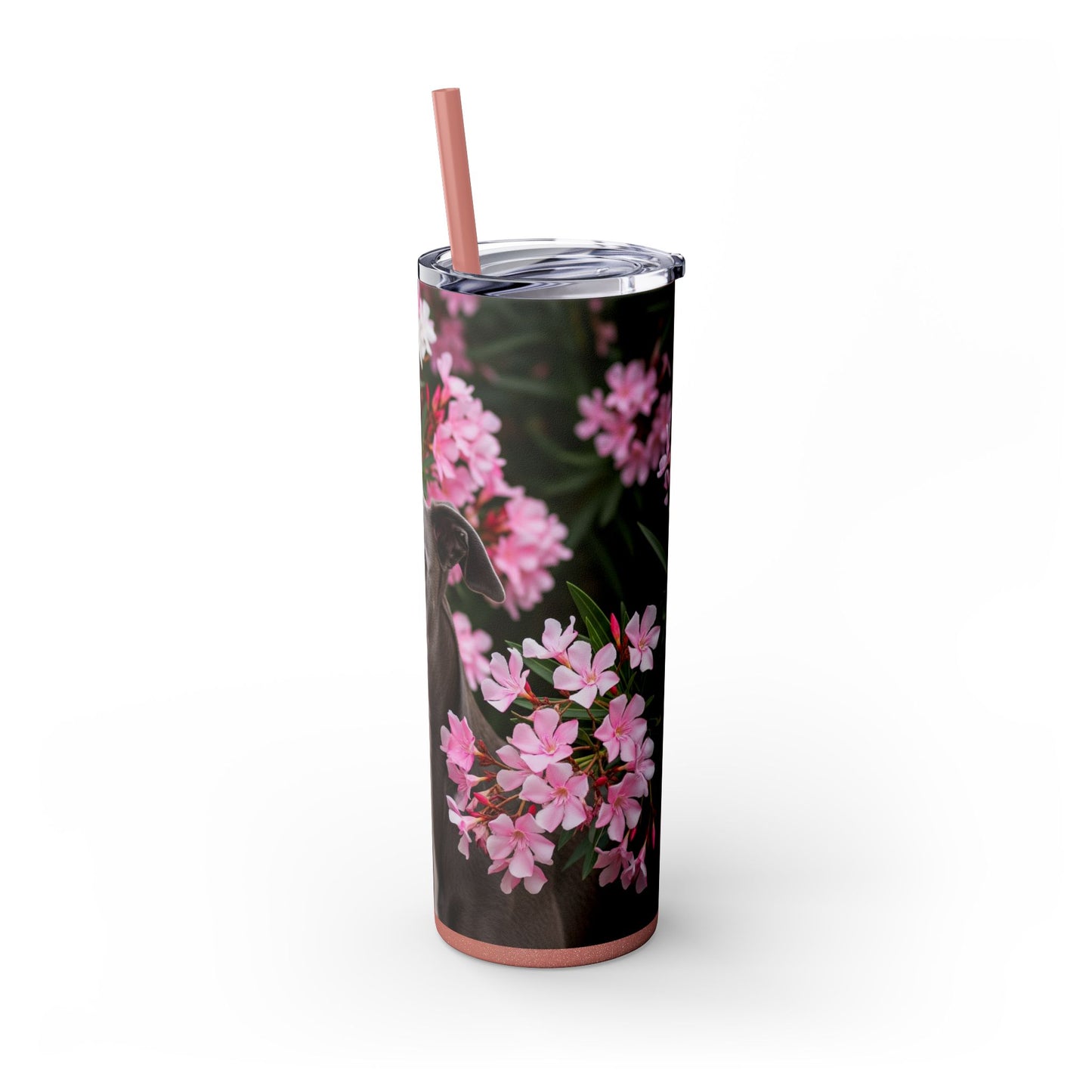 Greyhound Tumbler with Straw, 20oz