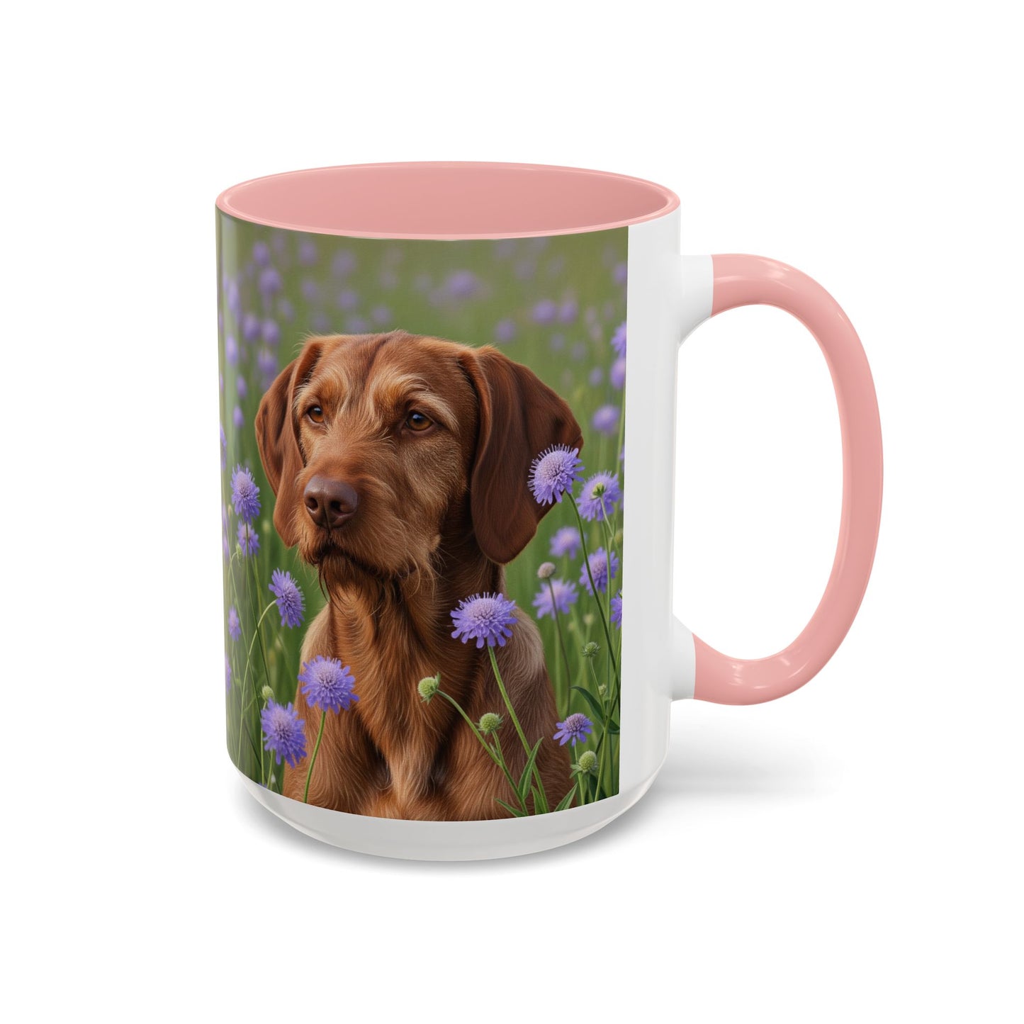 Hungarian Wirehaired Vizsla Accent Coffee Mug - Perfect Gift for Dog Lovers