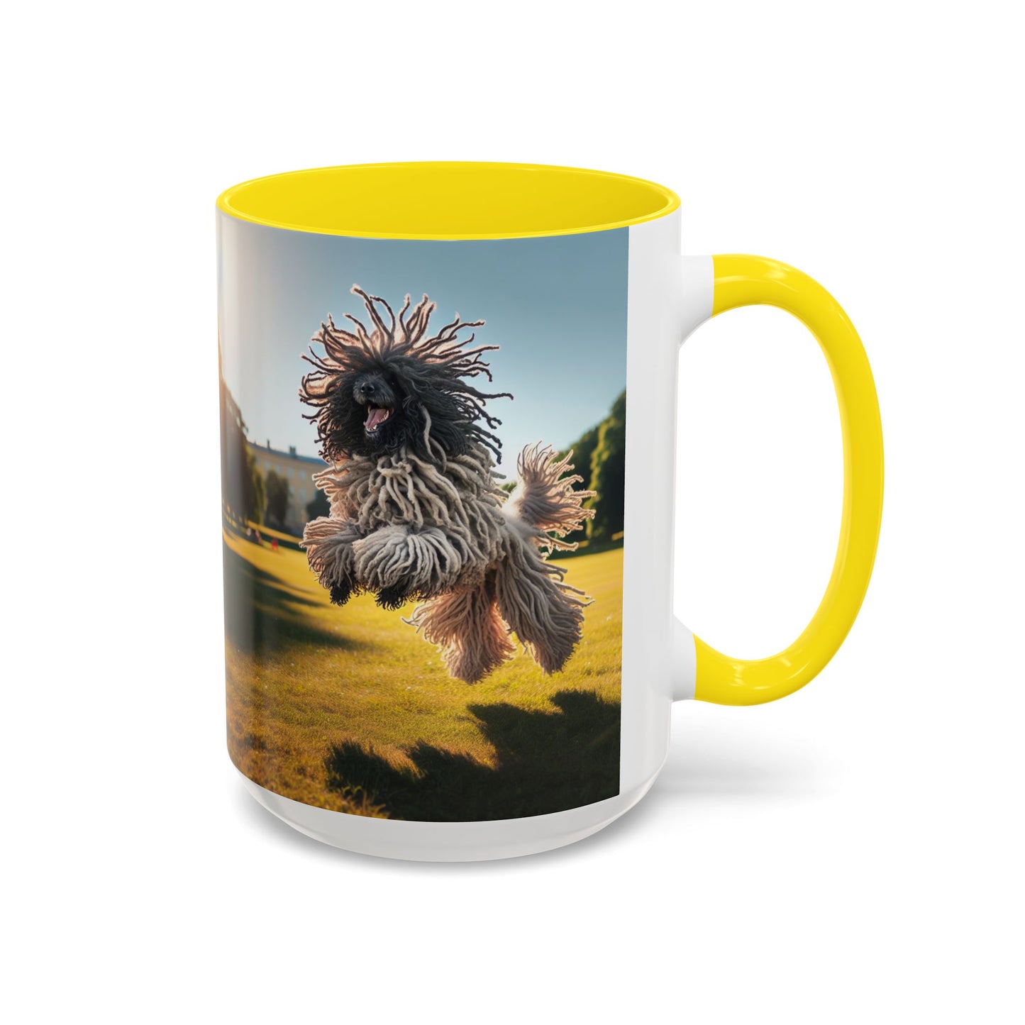 Puli Accent Coffee Mug - Perfect Gift for Dog Lovers