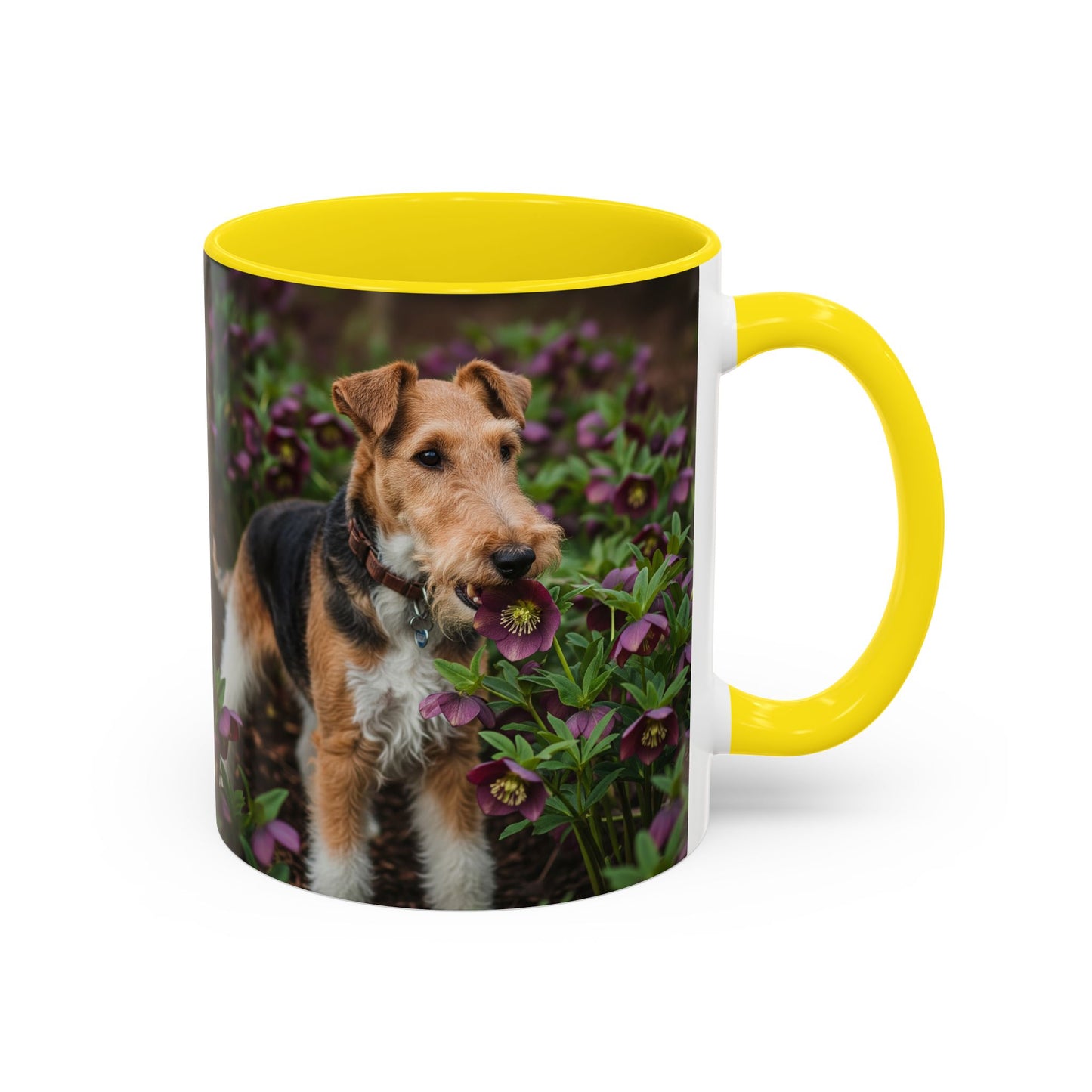 Wire Fox Terrier Accent Coffee Mug - Perfect Gift for Dog Lovers