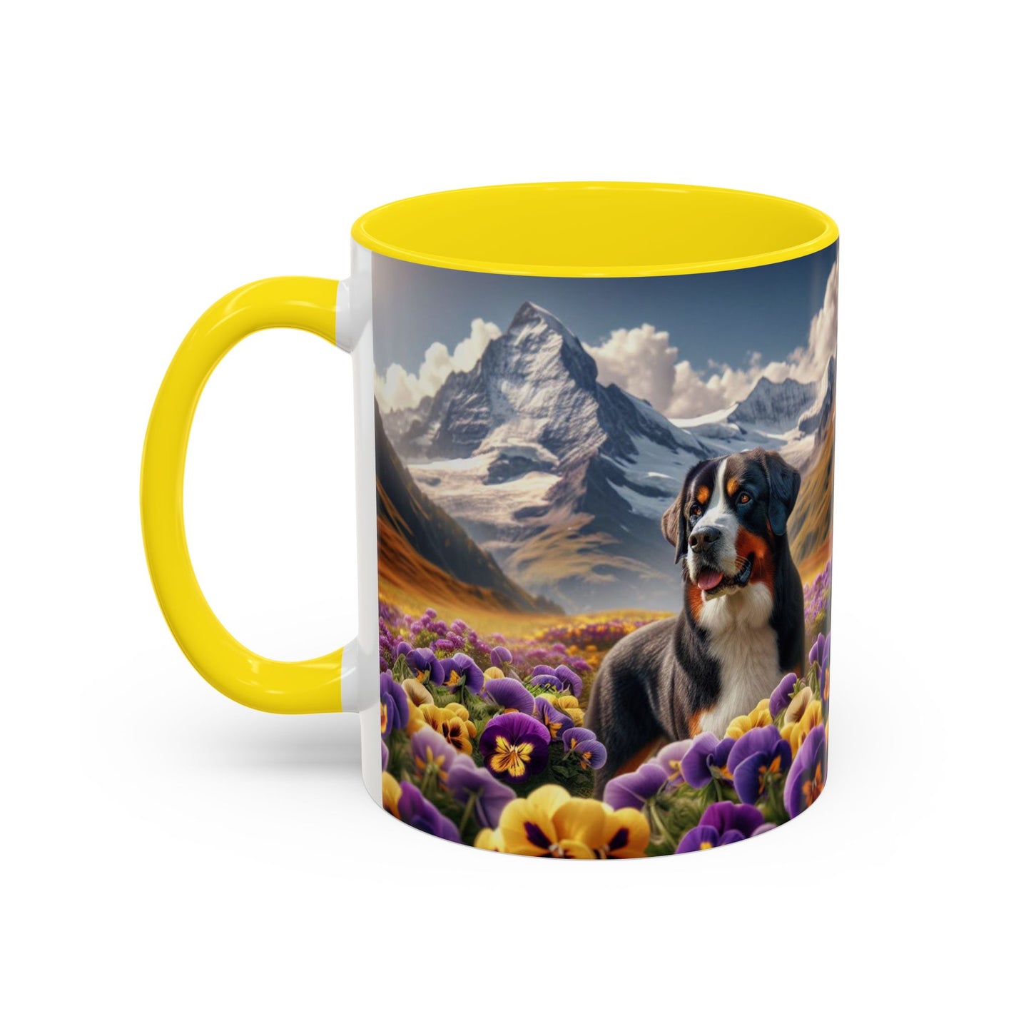 Greater Swiss Mountain Dog Accent Coffee Mug - Perfect Gift for Dog Lovers