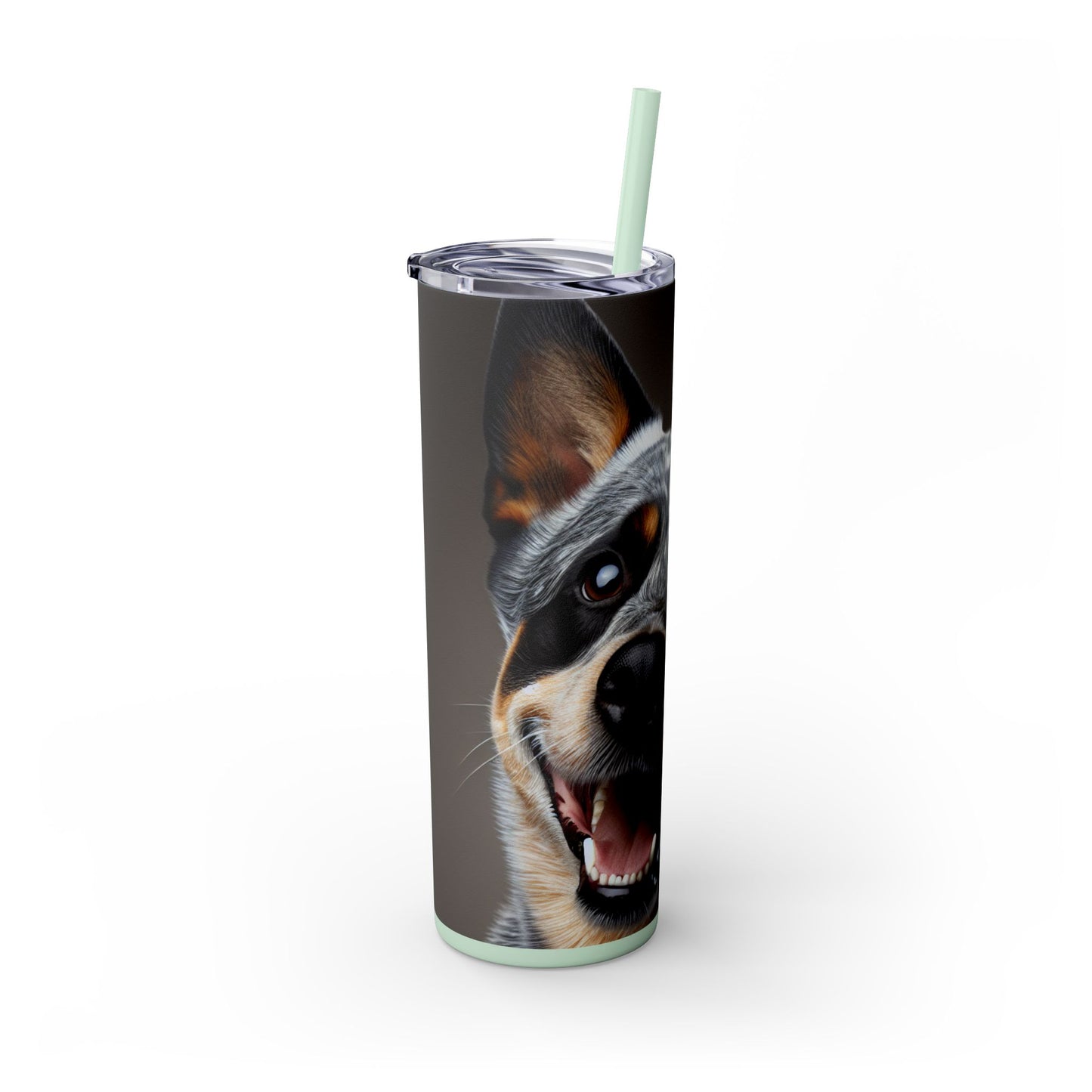 Australian Cattle Dog Tumbler with Straw, 20oz