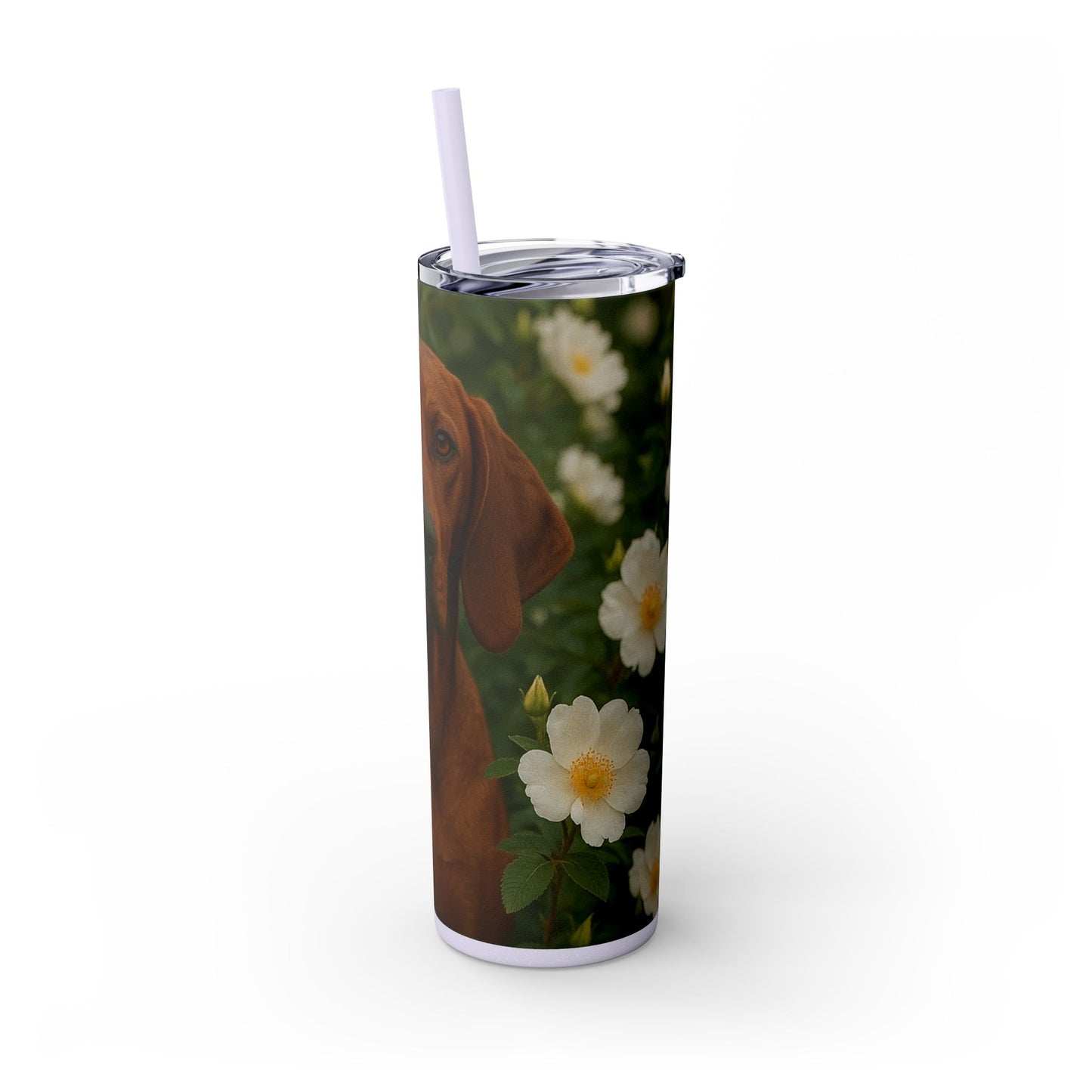 Redbone Coonhound Tumbler with Straw, 20oz
