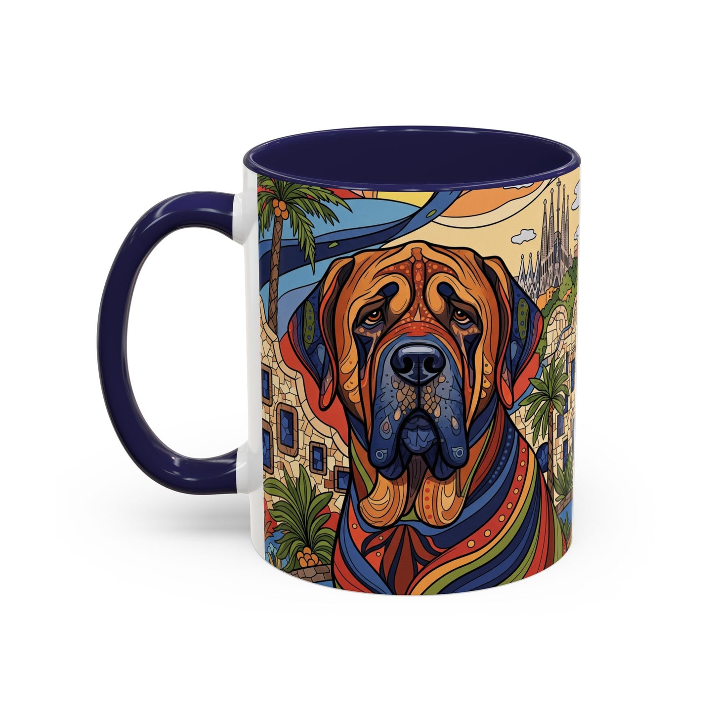 Spanish Mastiff Accent Coffee Mug - Perfect Gift for Dog Lovers