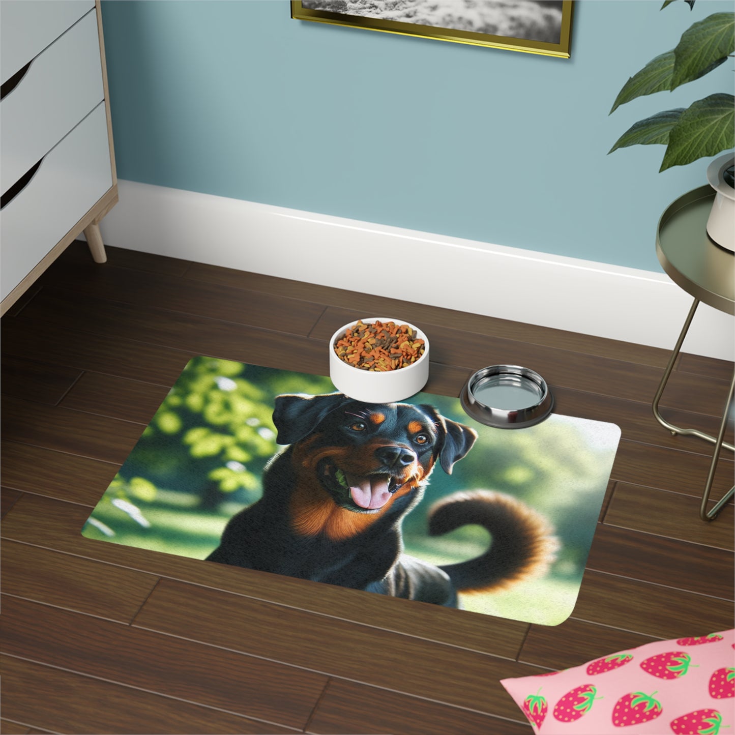 Pet Food Mat (12x18) - Beauceron