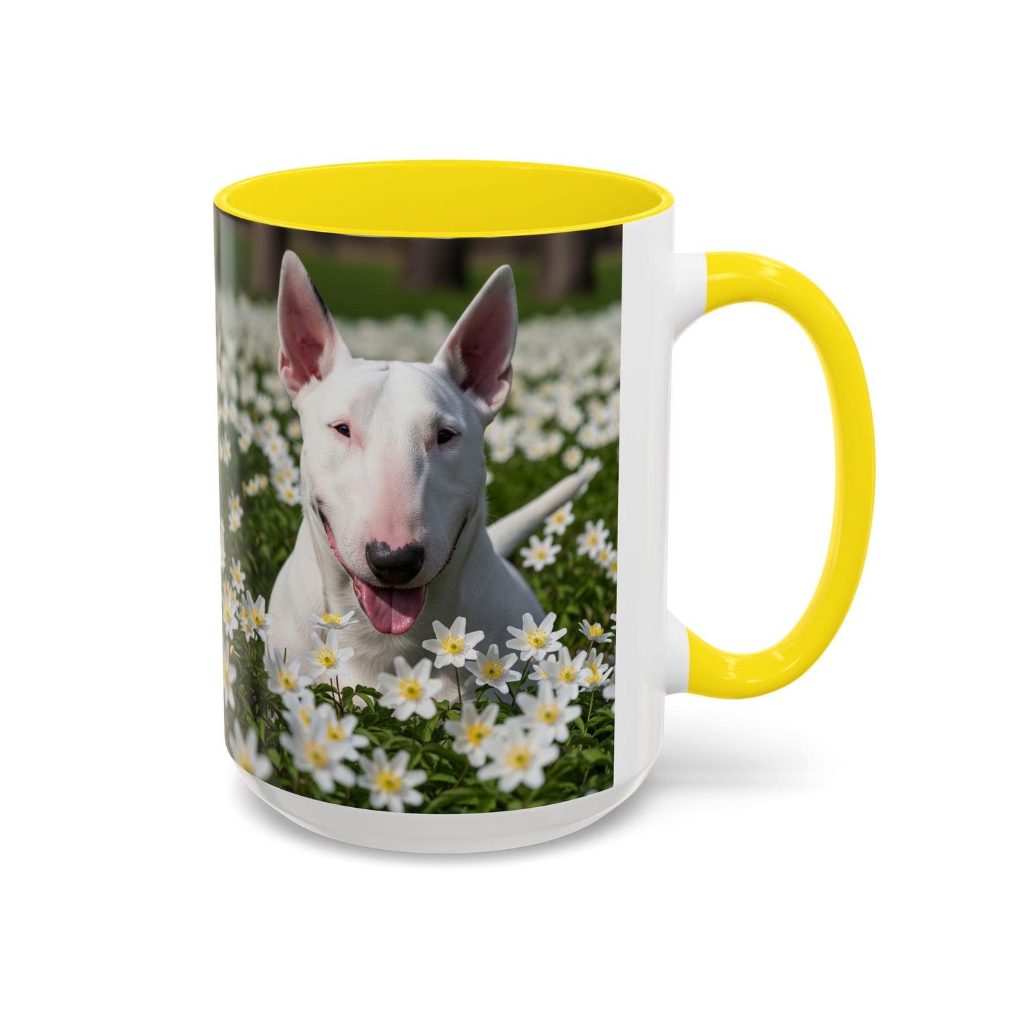 Bull Terrier Accent Coffee Mug - Perfect Gift for Dog Lovers