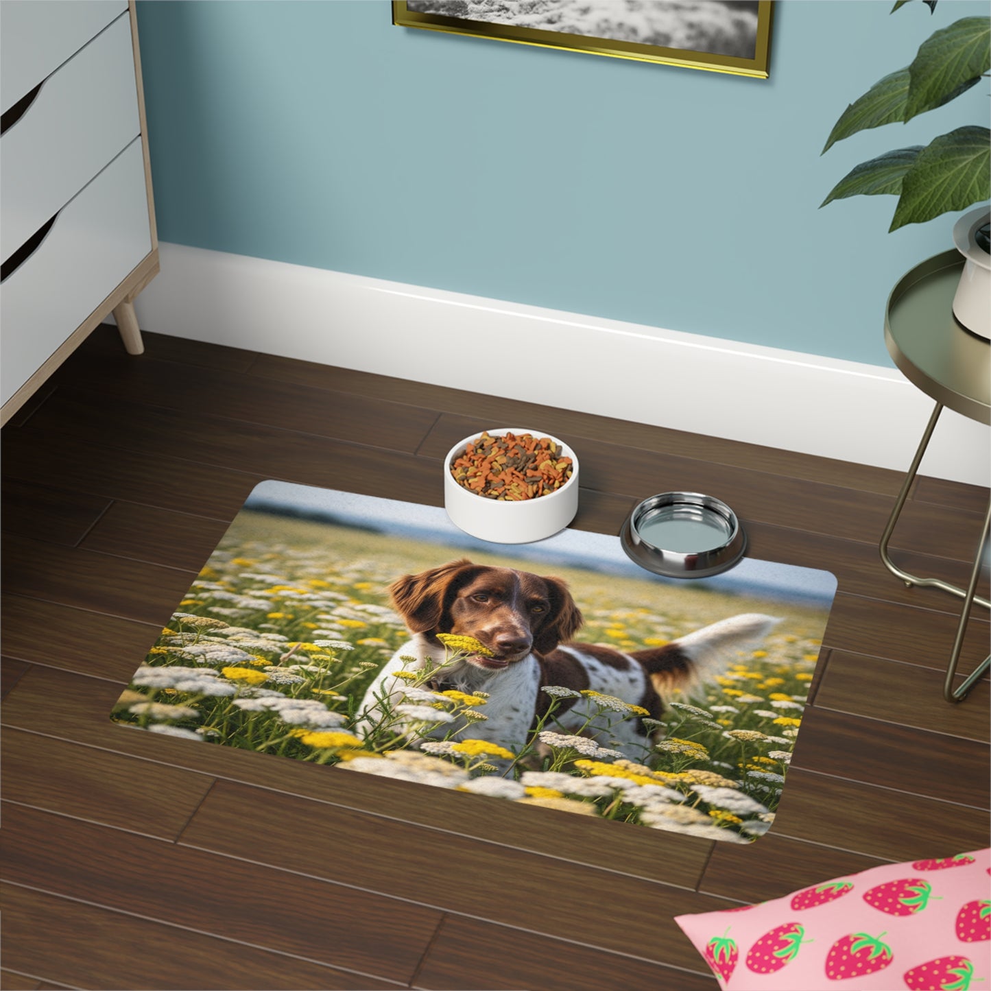 Pet Food Mat (12x18) - Drentsche Patrijshond