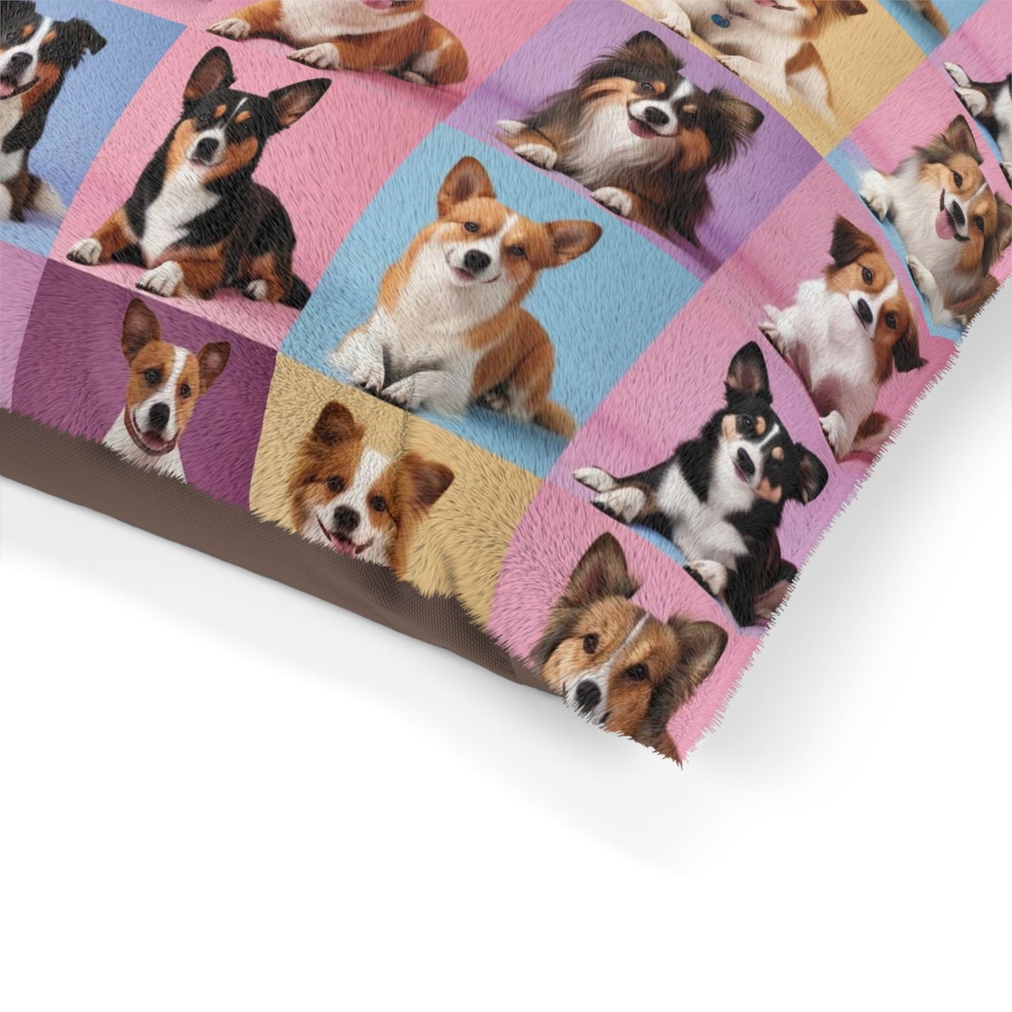 Pastel Dogs Pet Bed