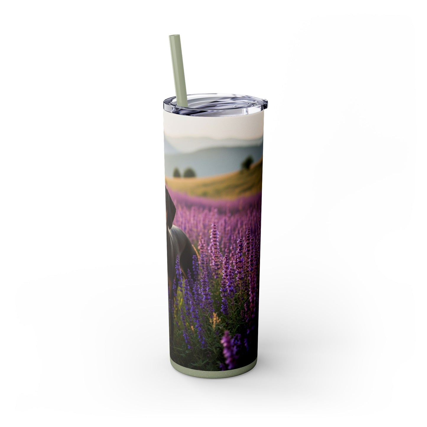 Transylvanian Hound Tumbler with Straw, 20oz