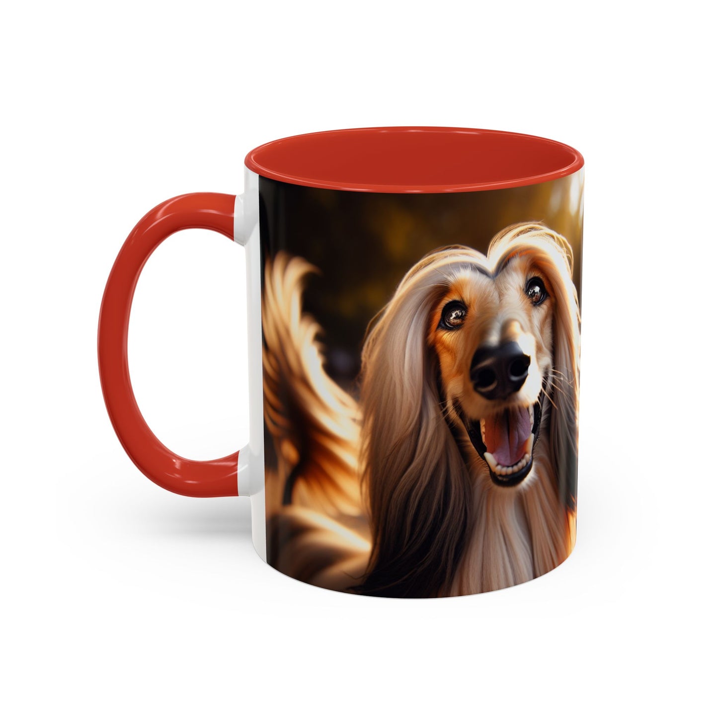 Afghan Hound Accent Coffee Mug - Perfect Gift for Dog Lovers