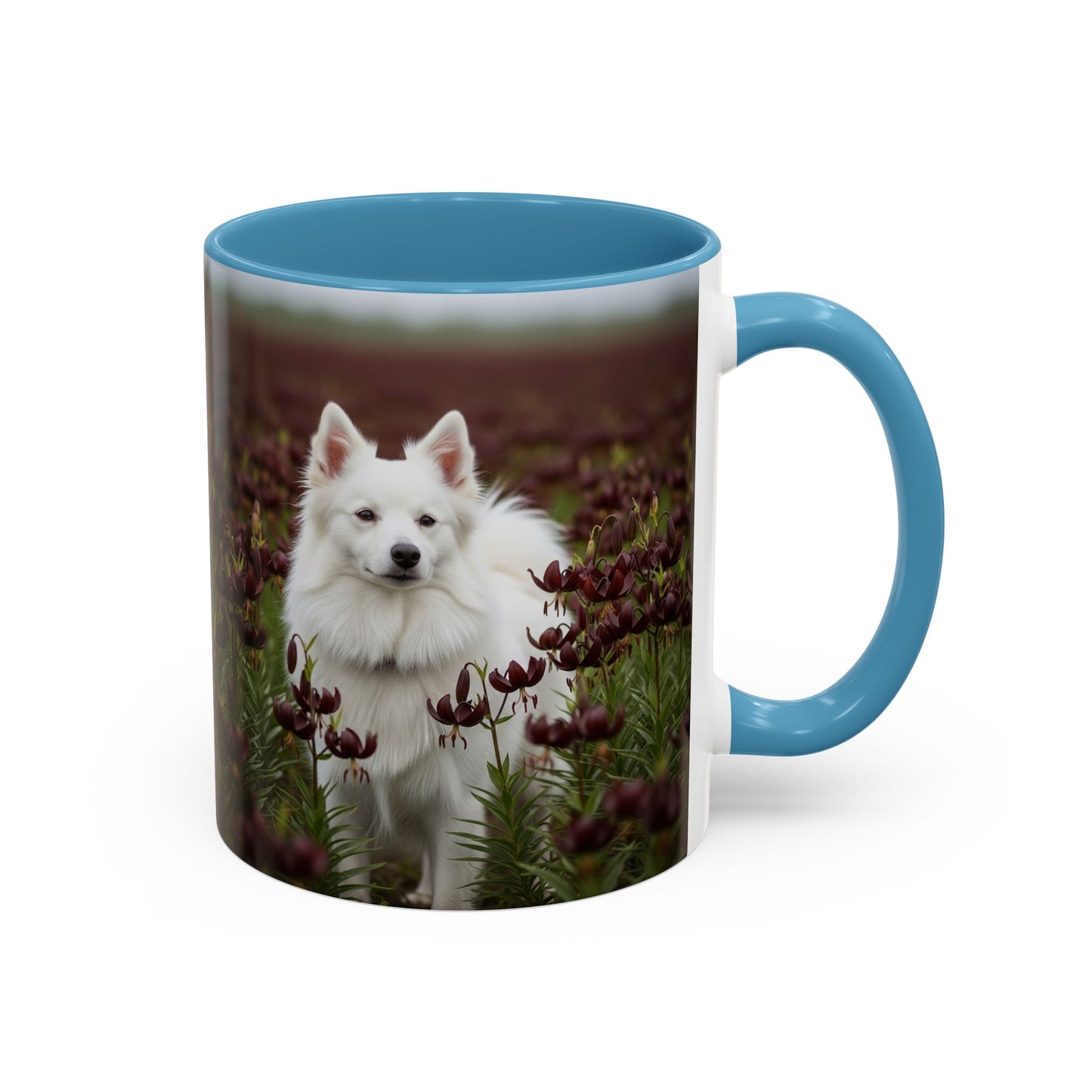 American Eskimo Dog Accent Coffee Mug - Perfect Gift for Dog Lovers