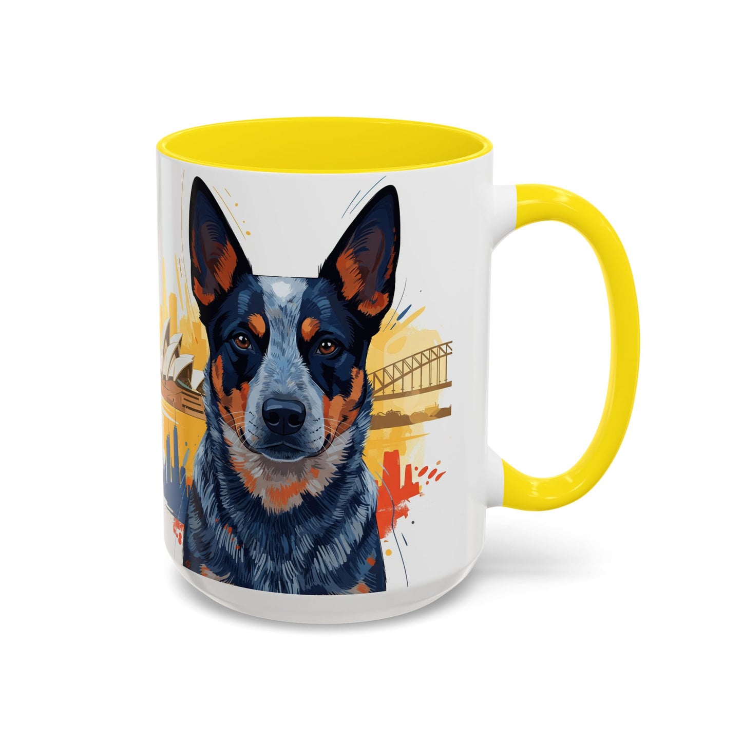 Australian Cattle Dog Accent Coffee Mug - Perfect Gift for Dog Lovers