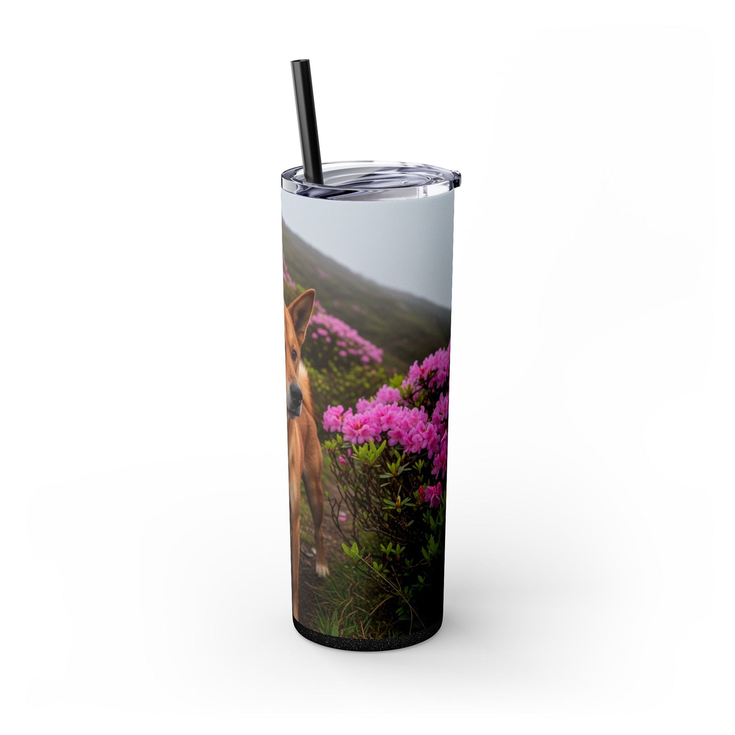 Taiwan Dog Tumbler with Straw, 20oz