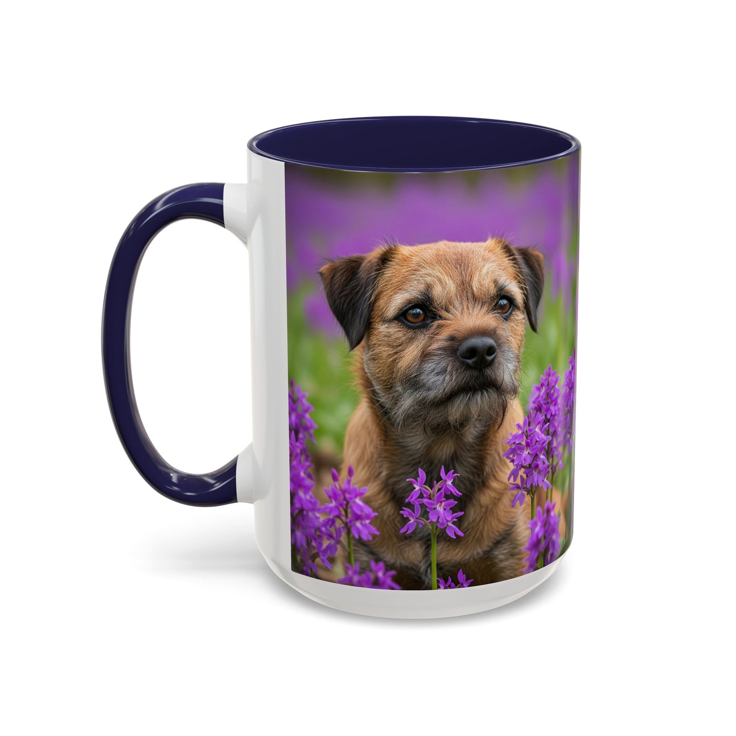 Border Terrier Accent Coffee Mug - Perfect Gift for Dog Lovers
