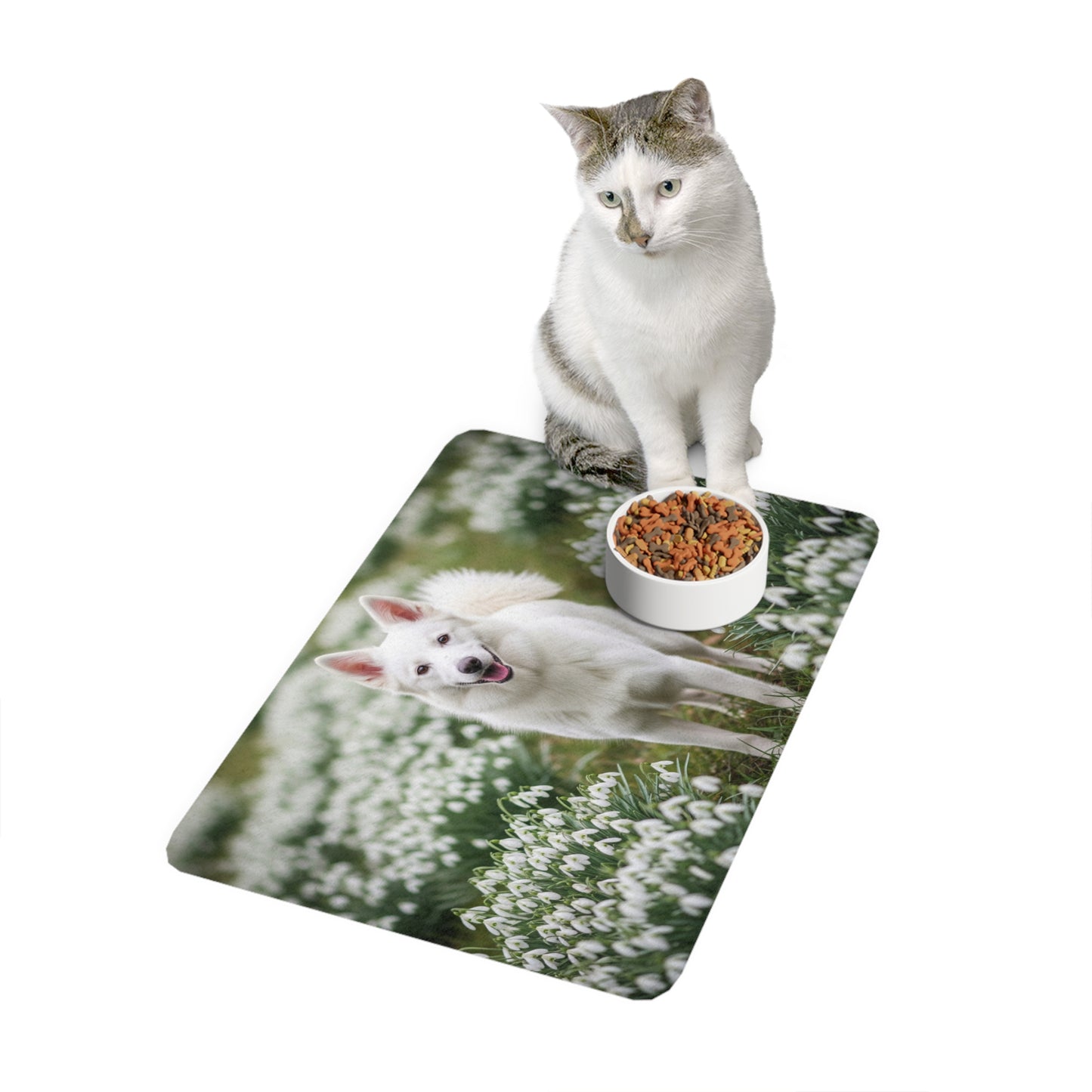 Pet Food Mat (12x18) - Volpino Italiano
